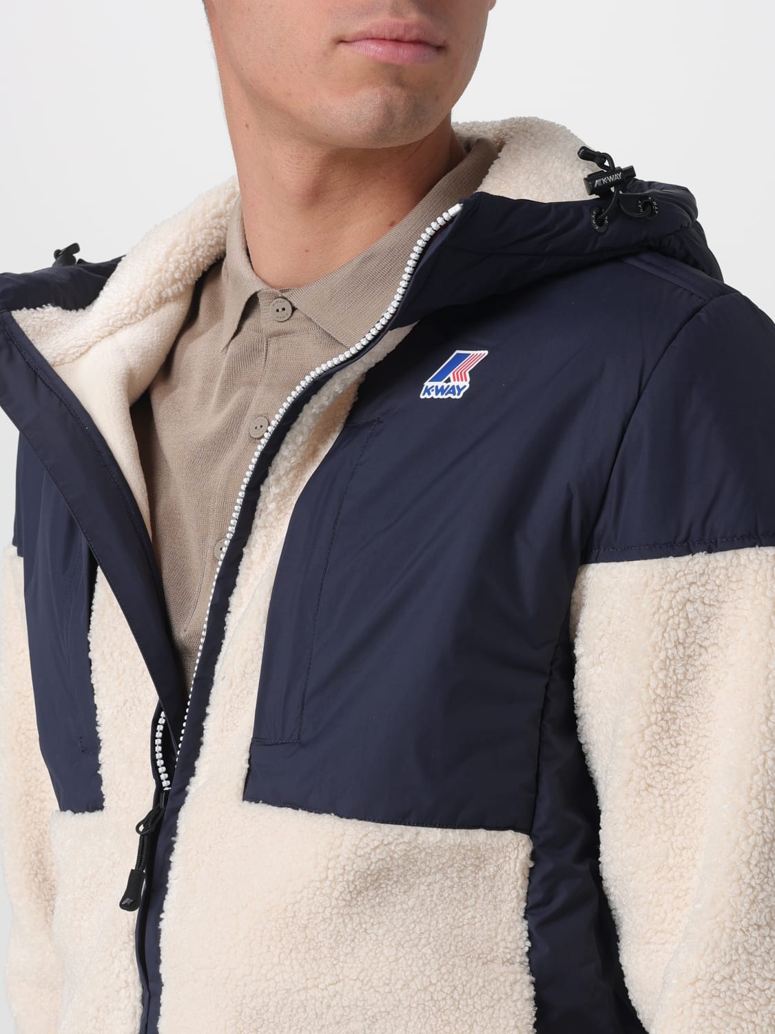 K-WAY JACKET: Jacket men K-way, Blue - Img 4