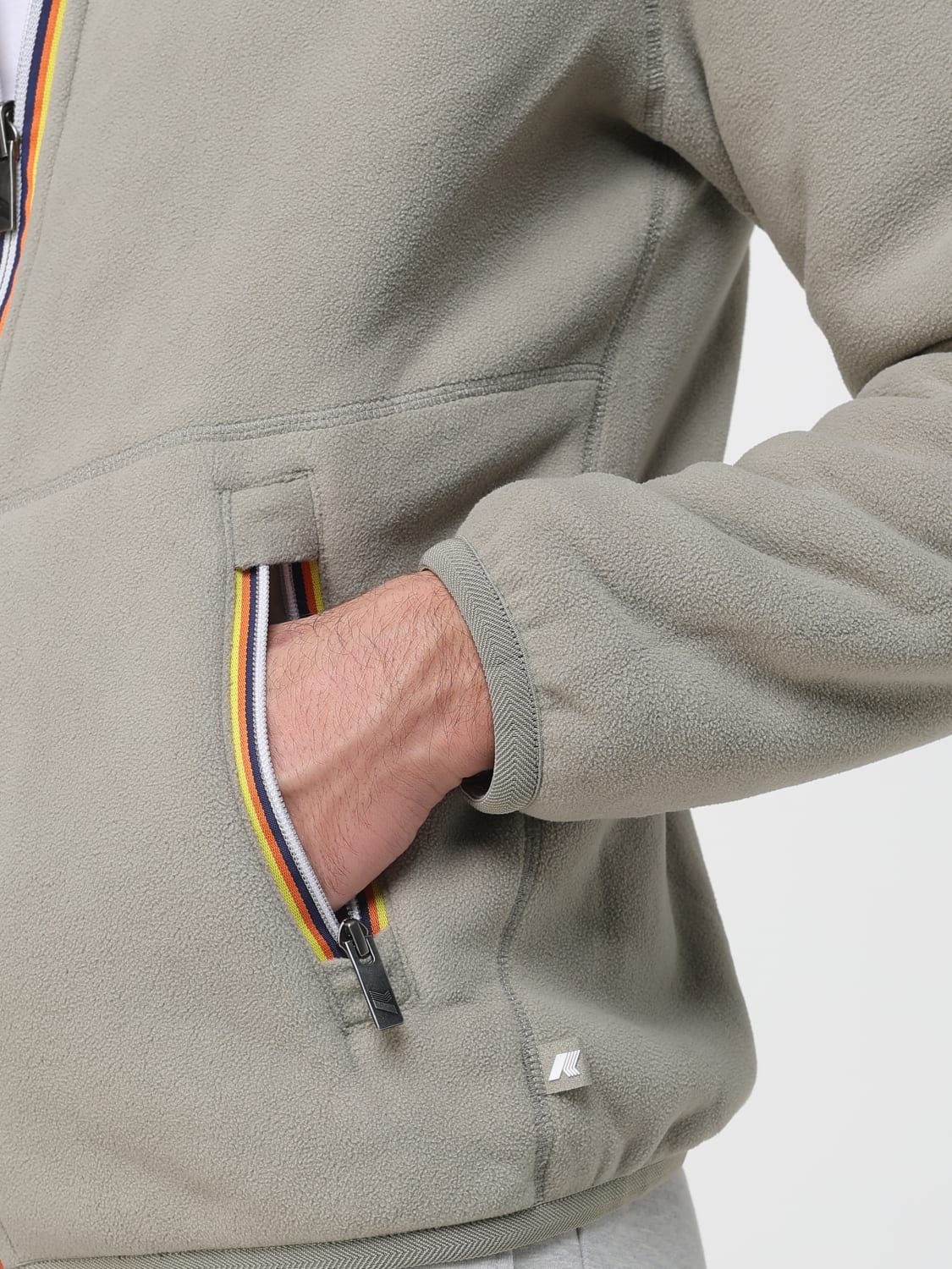 K-WAY JACKET: Jacket men K-way, Grey - Img 4