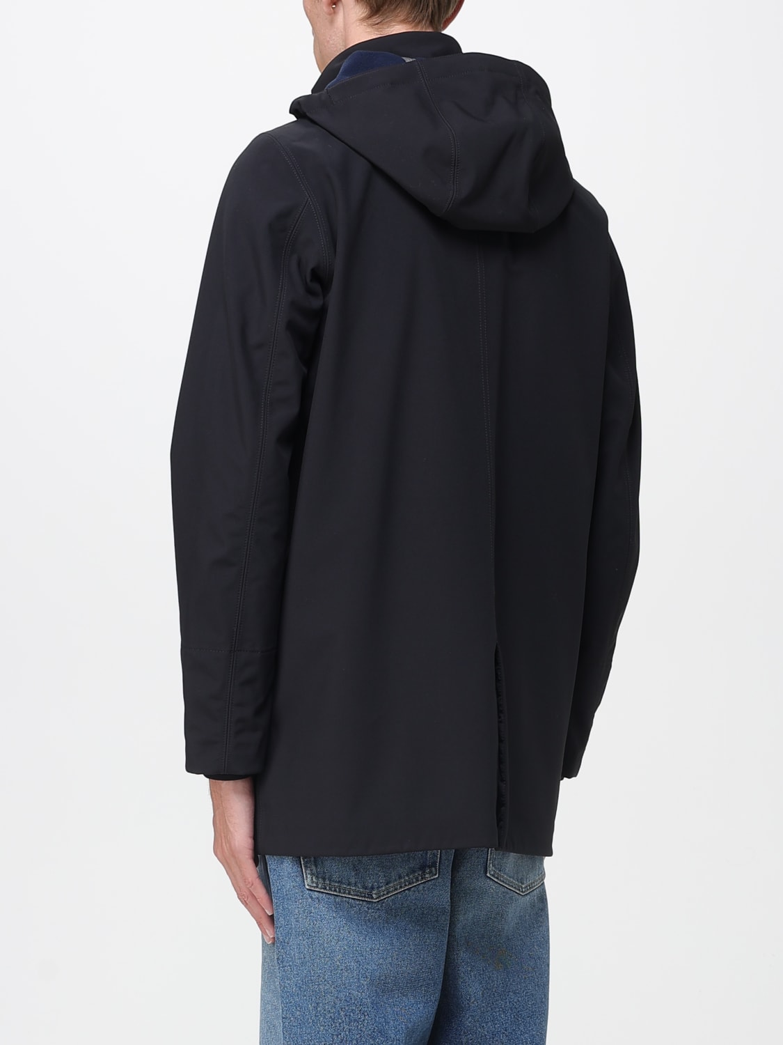 K-WAY COAT: Jacket men K-way, Black - Img 2