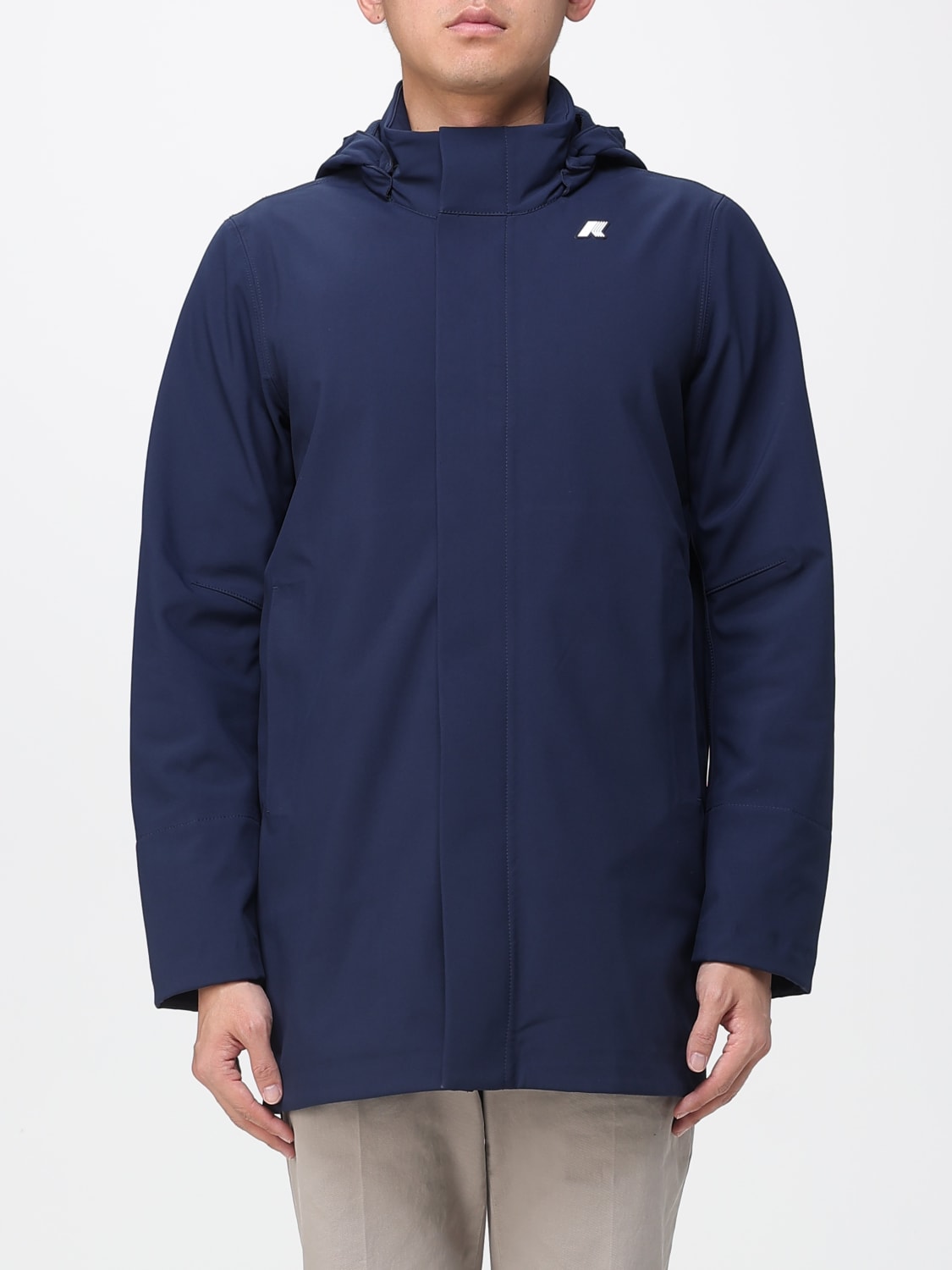 K-WAY MANTEL: Jacke herren K-way, Blau - Img 1