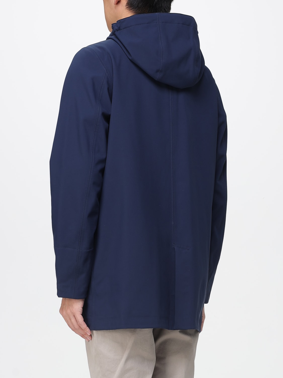 K-WAY MANTEL: Jacke herren K-way, Blau - Img 2