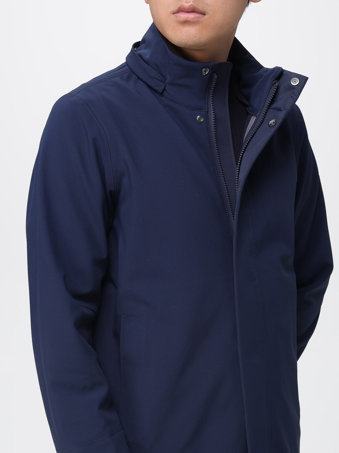 K-WAY MANTEL: Jacke herren K-way, Blau - Img 4