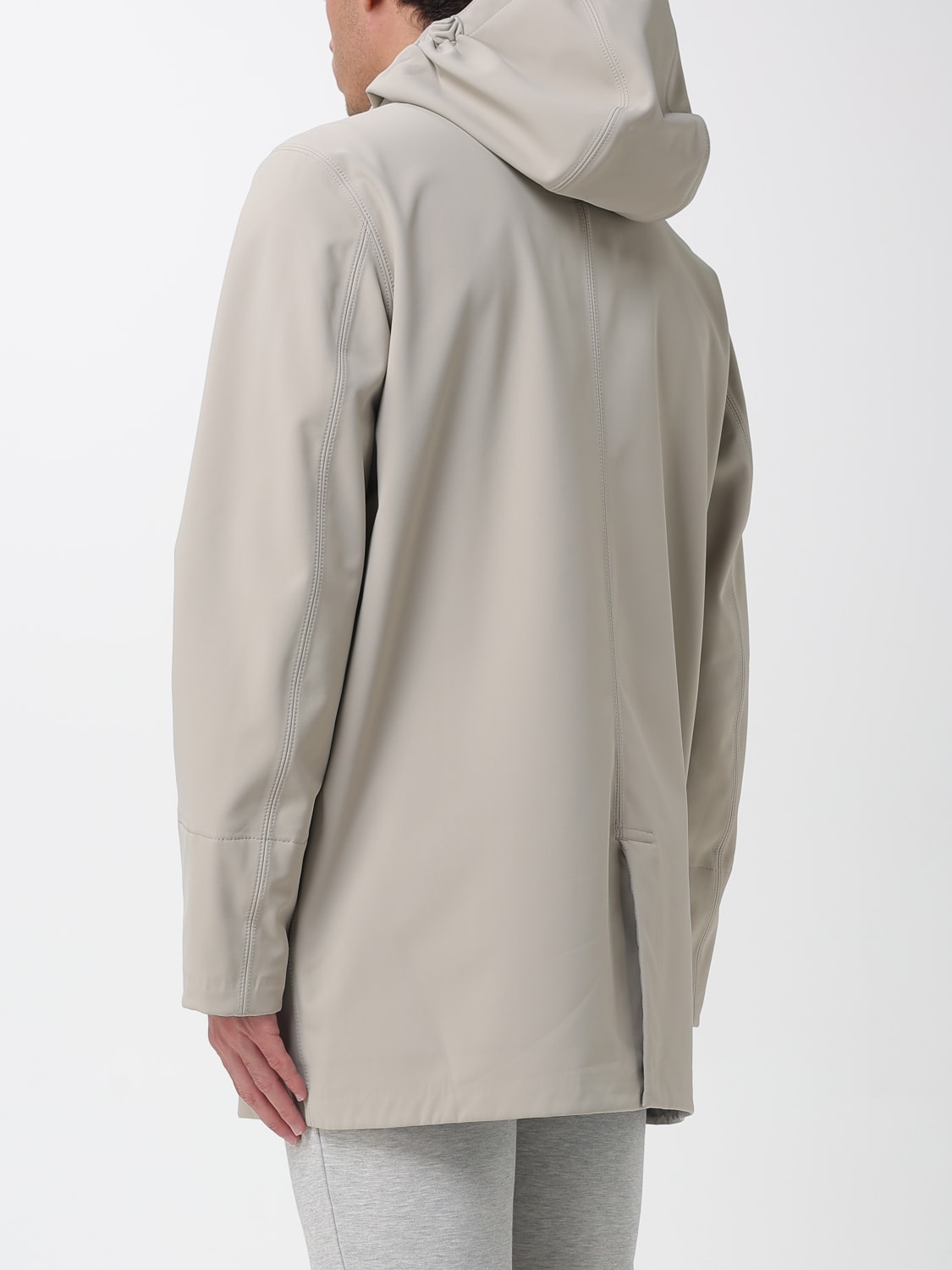 K-WAY MANTEL: Jacke herren K-way, Beige - Img 2