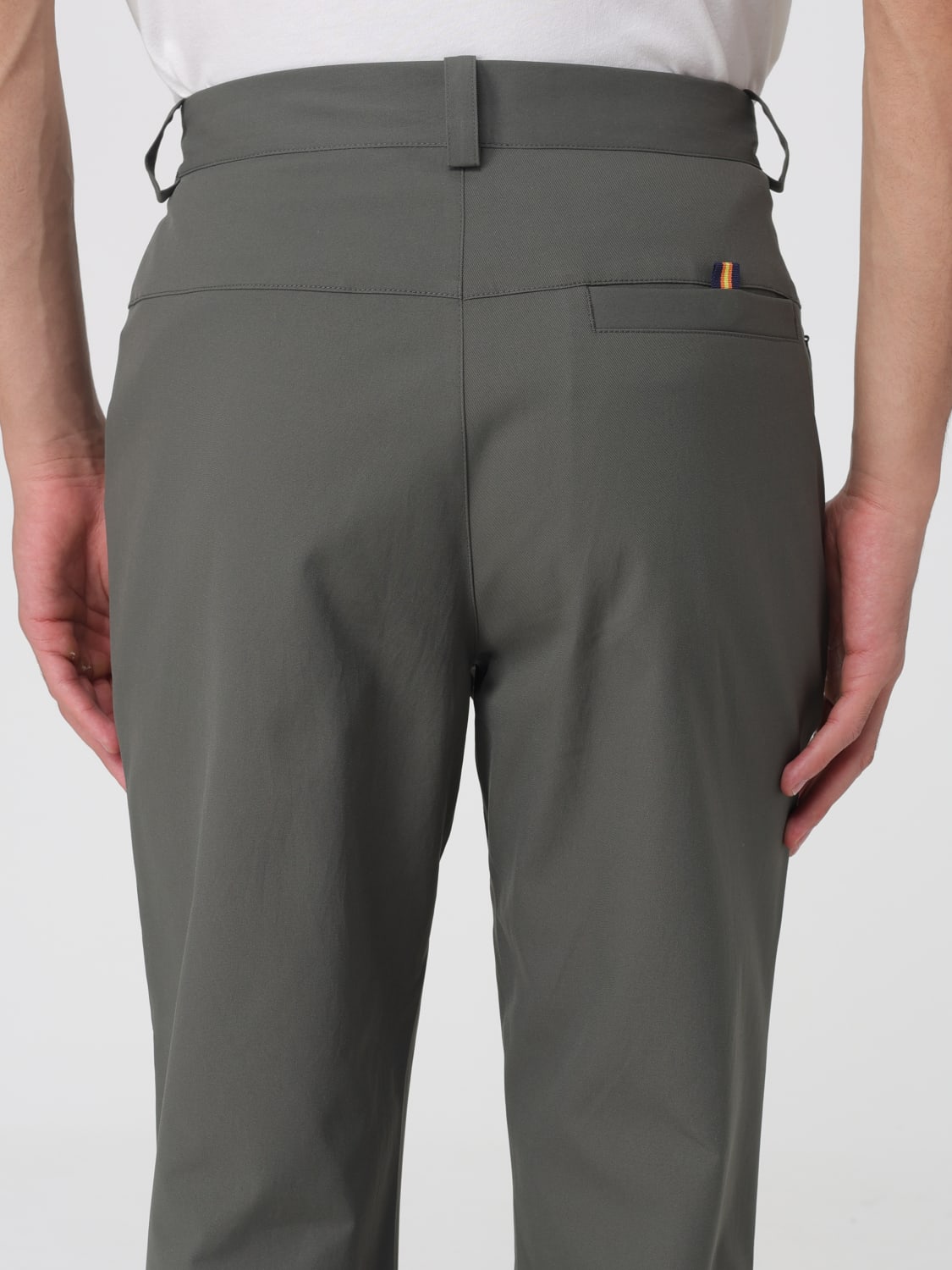 K-WAY TROUSERS: Trousers men K-way, Military - Img 3