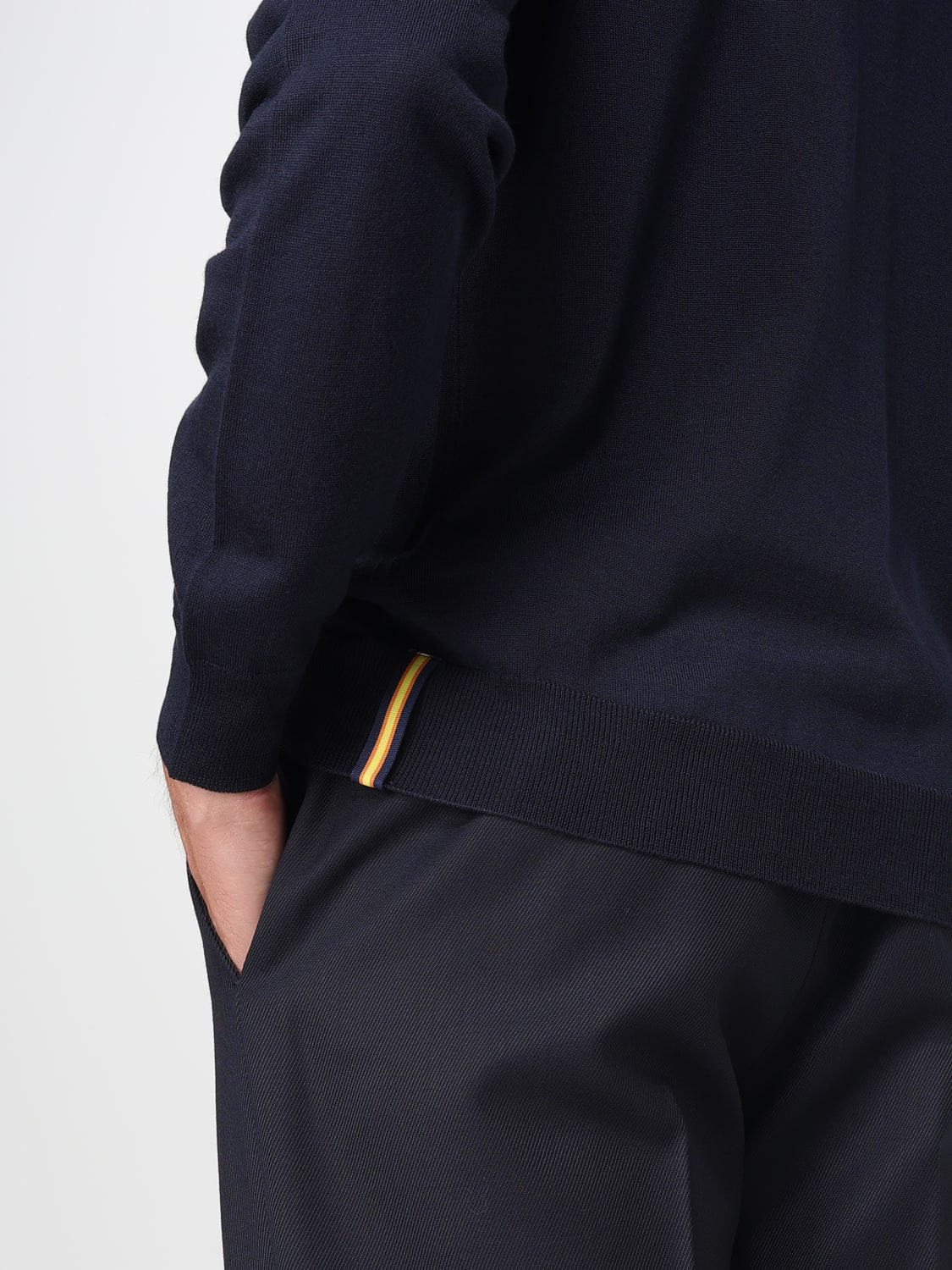 K-WAY POLO SHIRT: Sweater men K-way, Blue - Img 3