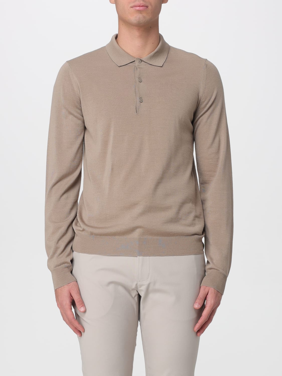 K-WAY POLO SHIRT: Sweater men K-way, Dove Grey - Img 1