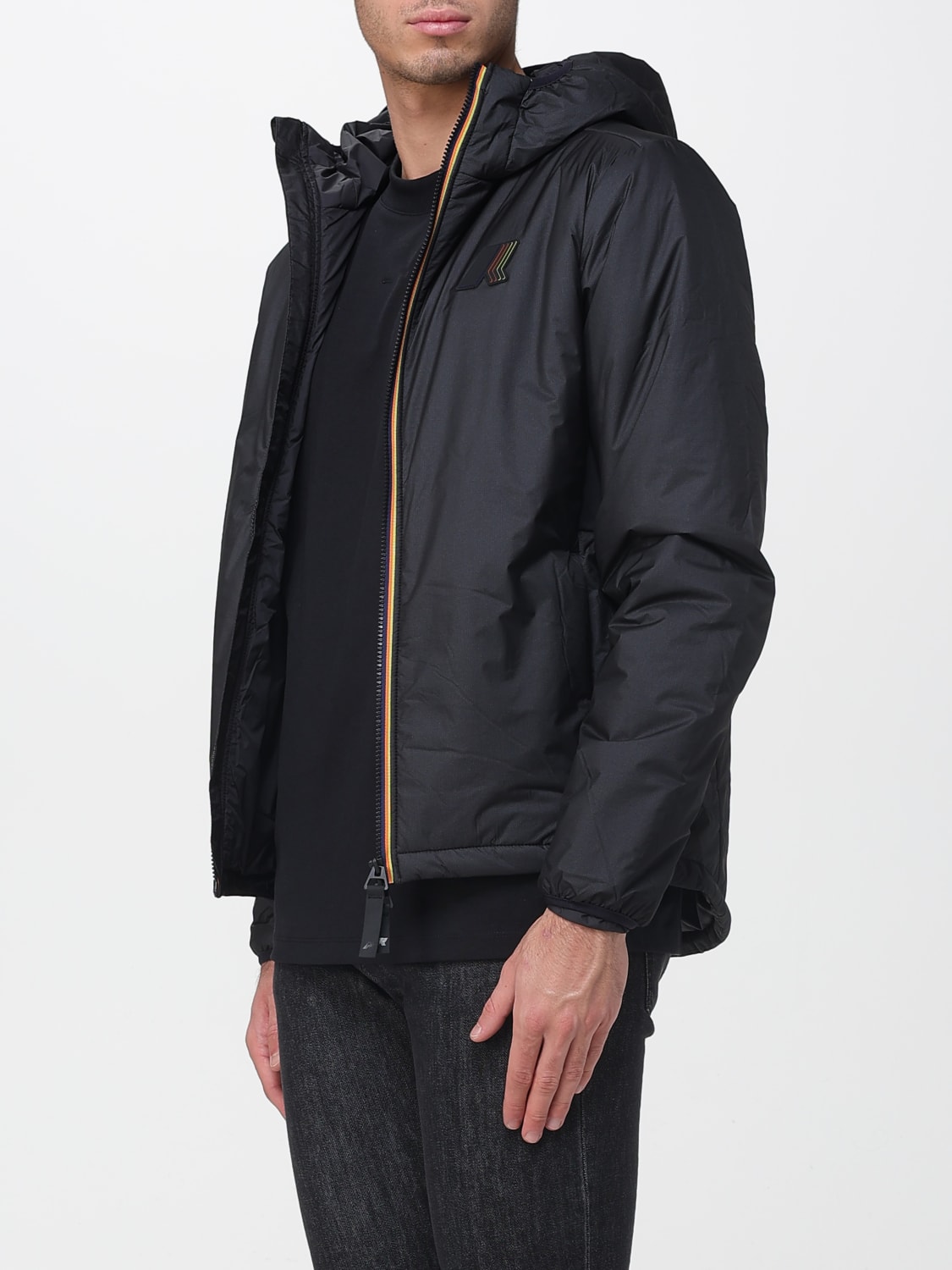 K-WAY JACKE: Jacke herren K-way, Schwarz - Img 3