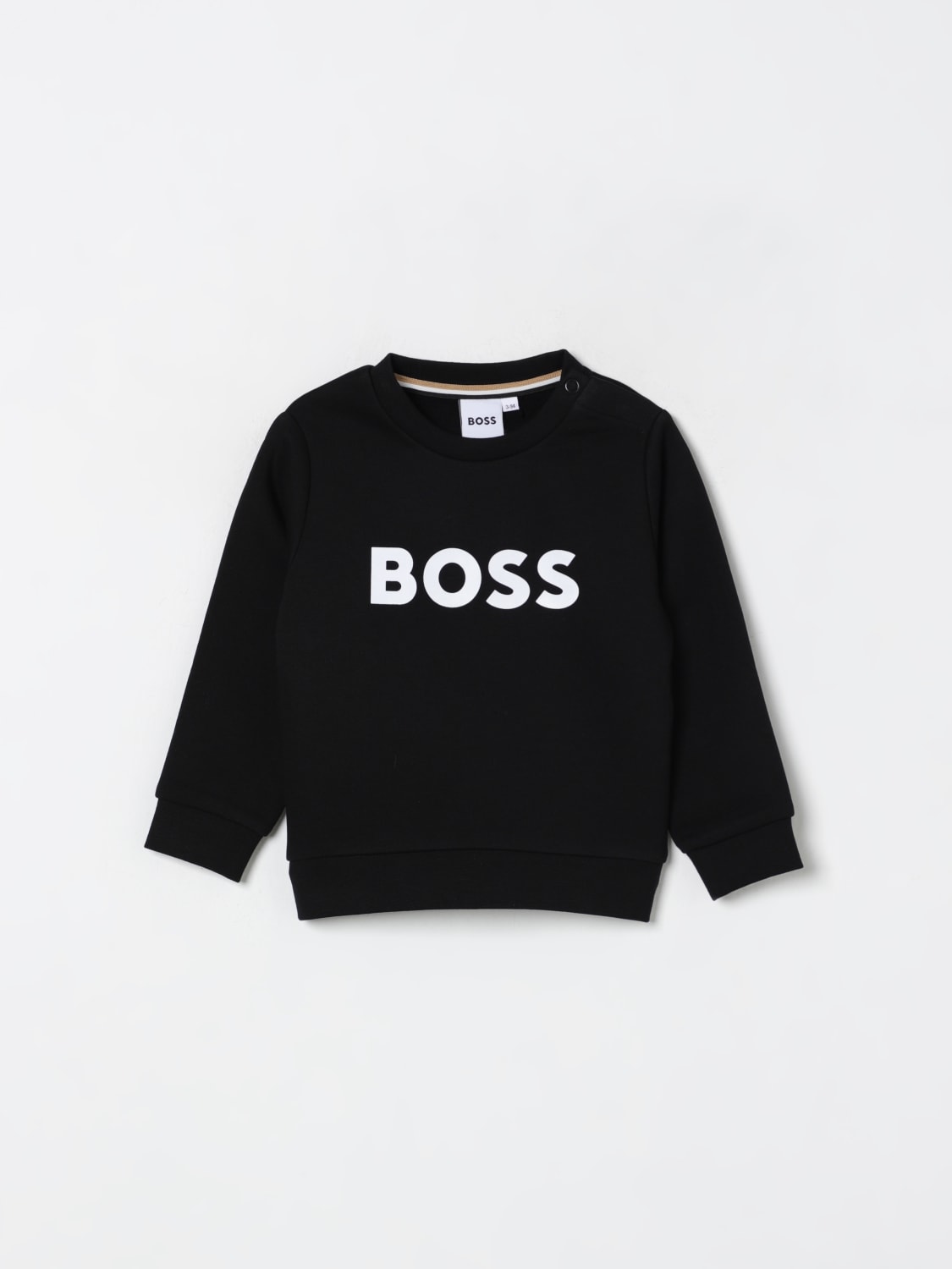 BOSS 毛衣: 毛衣 儿童 Boss, 黑色 - Img 1
