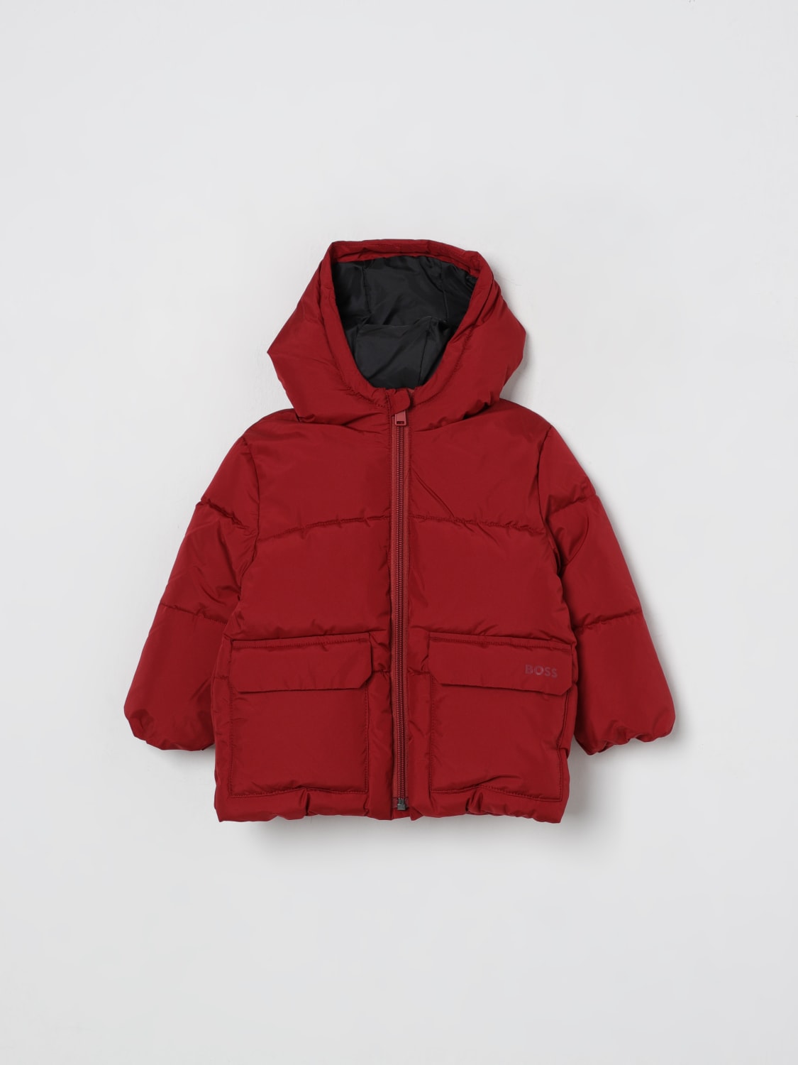 BOSS JACKET: Jacket kids Boss, Red - Img 1