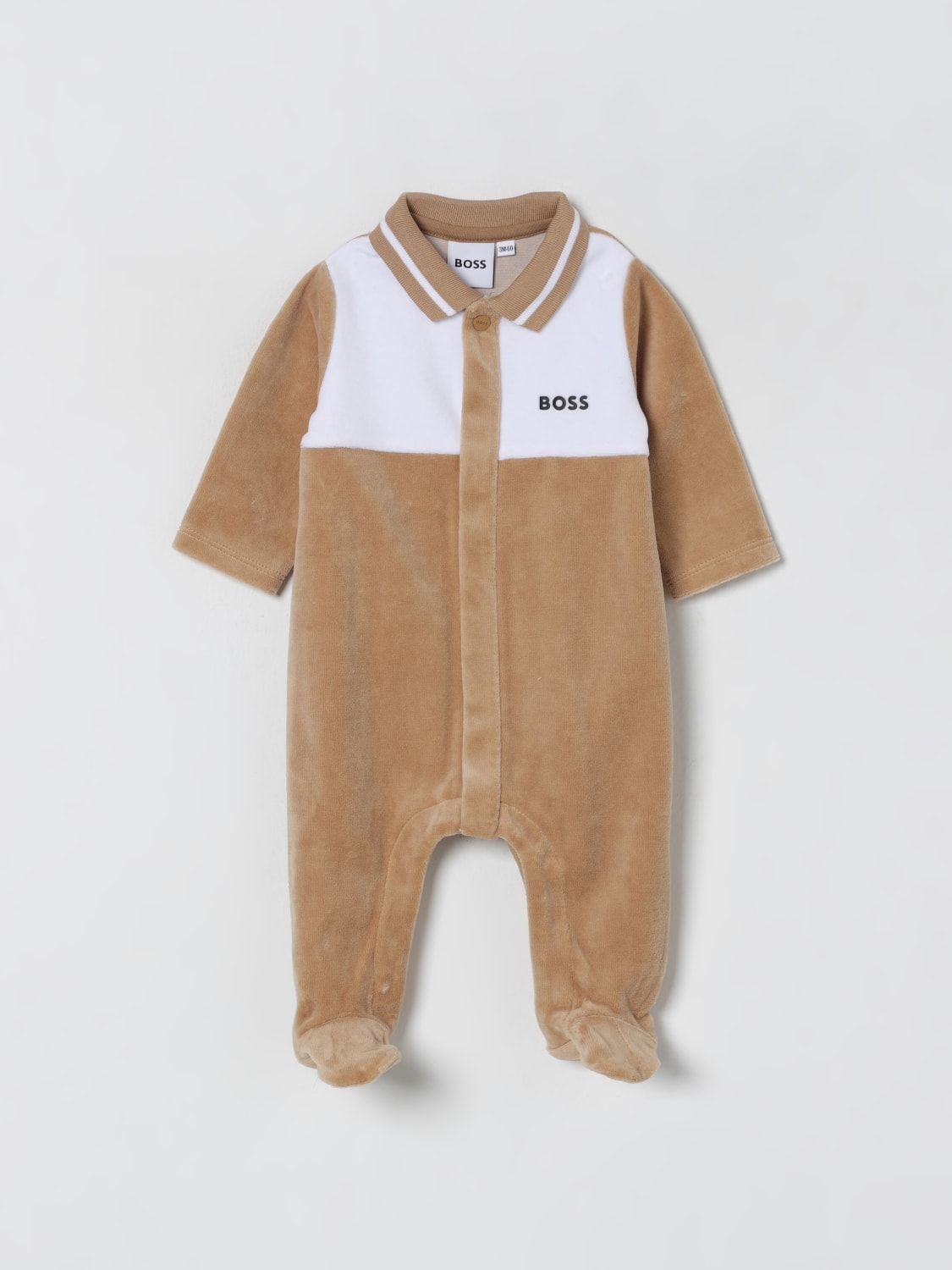 BOSS TRACKSUIT: Romper kids Boss, White - Img 1