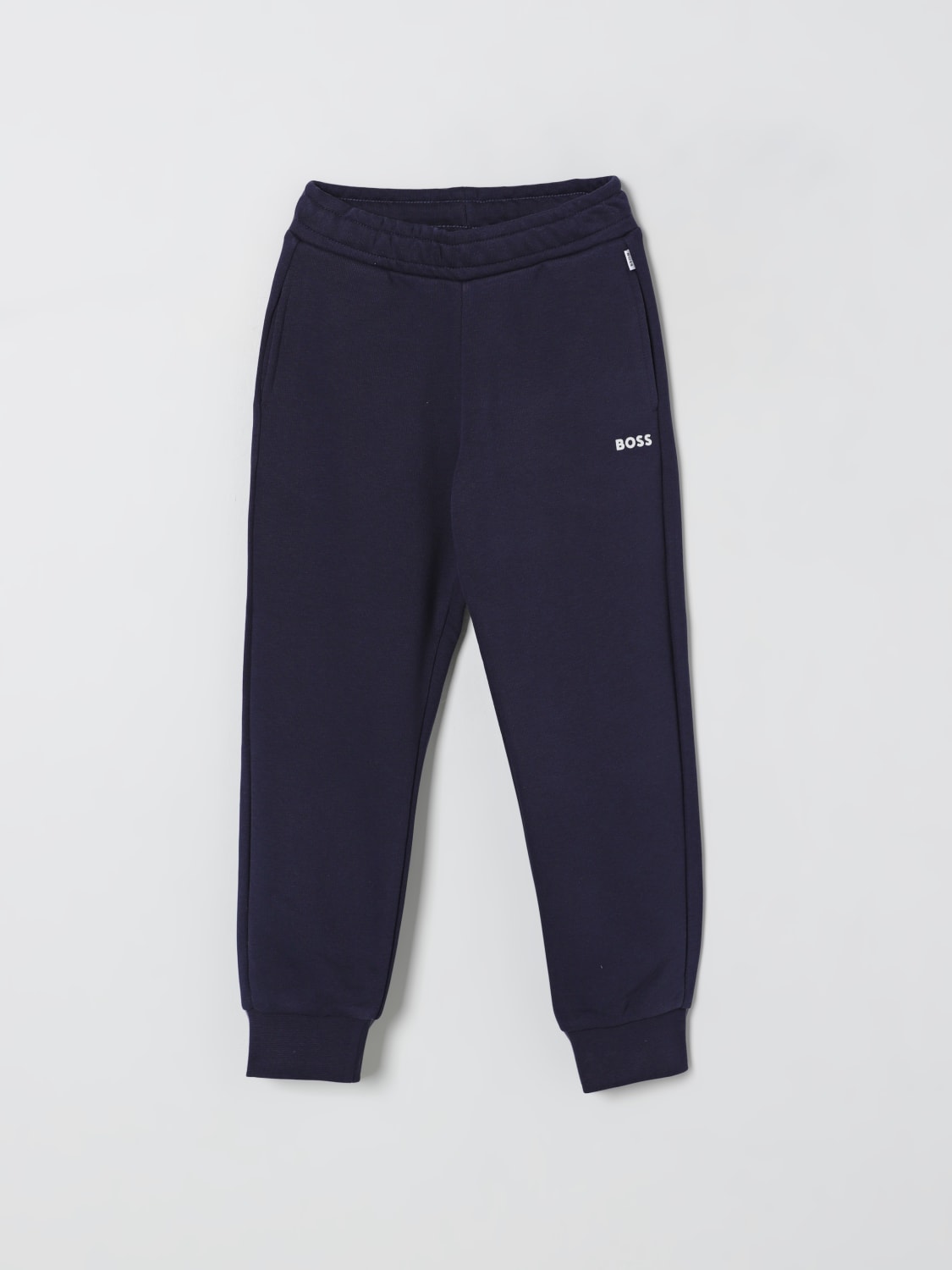 BOSS PANTS: Pants kids Boss, Navy - Img 1