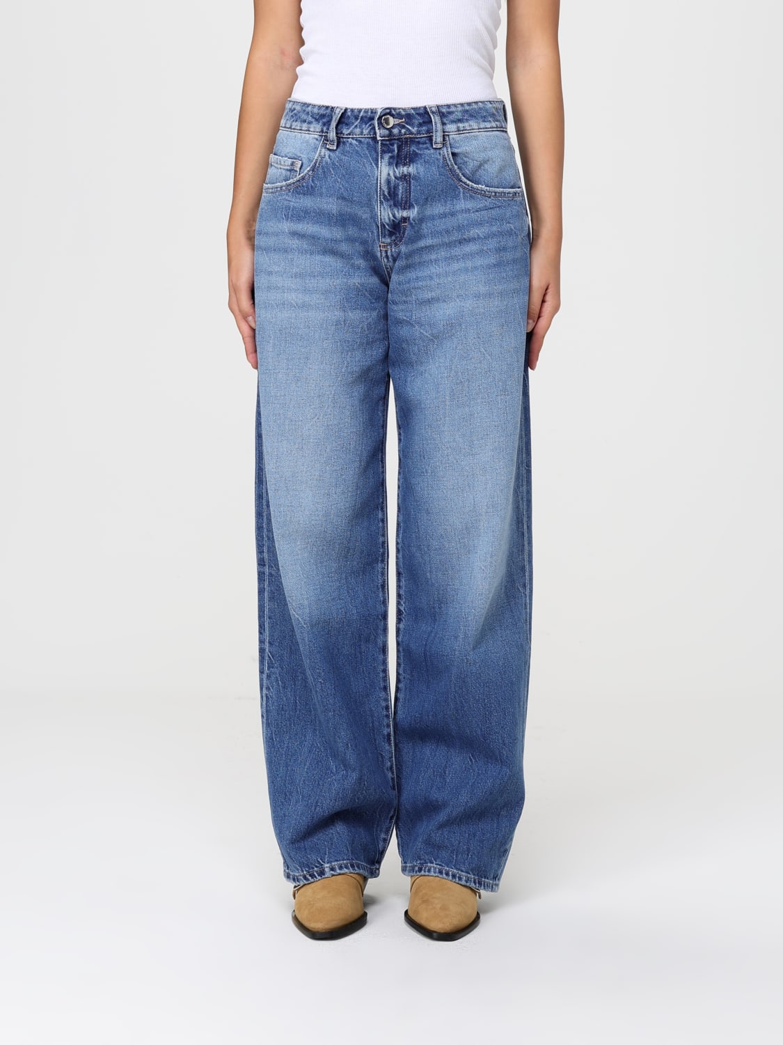 ICON DENIM LOS ANGELES VAQUEROS: Vaquero mujer Icon Denim Los Angeles, Denim - Img 1