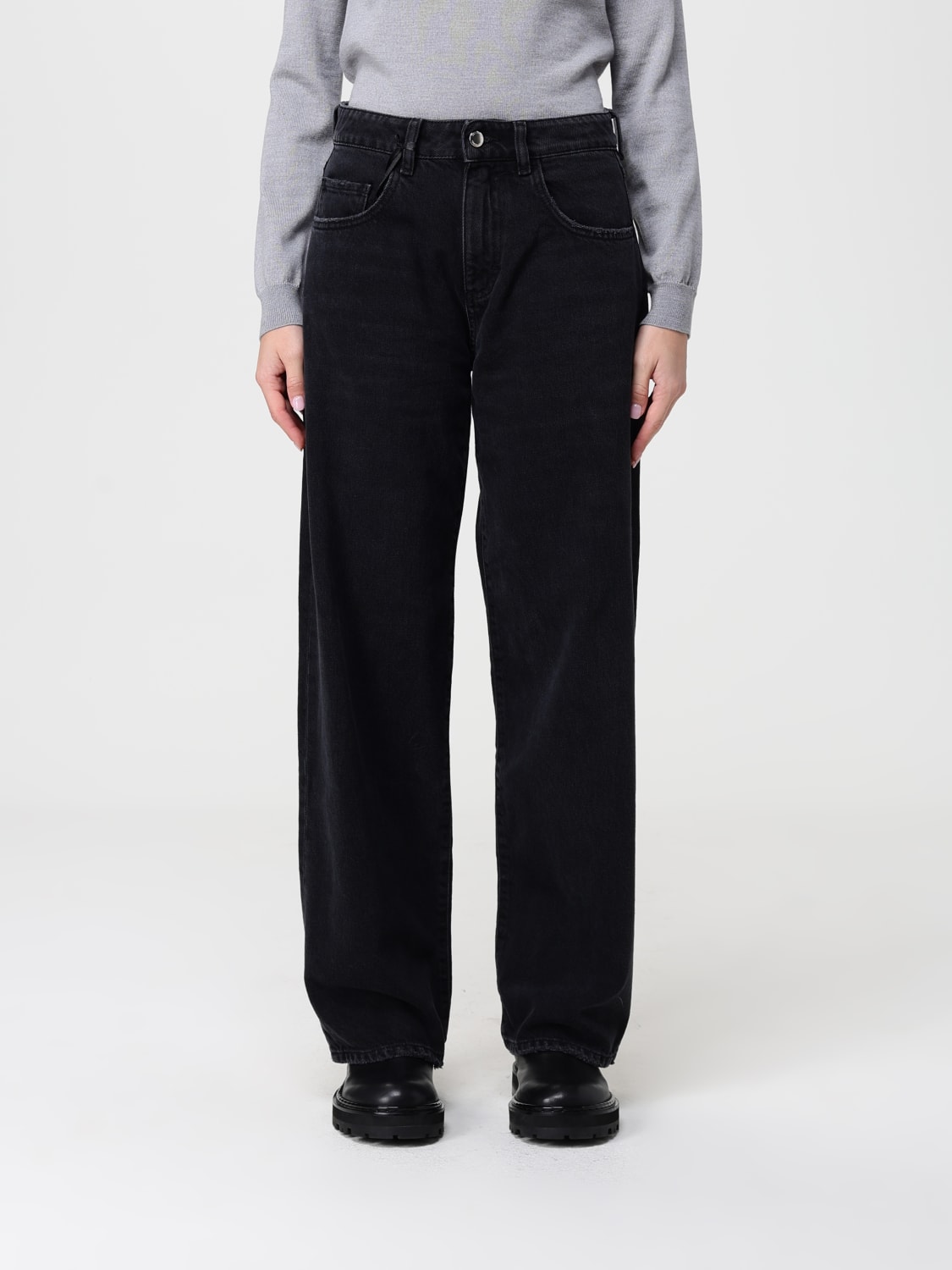 ICON DENIM LOS ANGELES VAQUEROS: Vaquero mujer Icon Denim Los Angeles, Grafito - Img 1