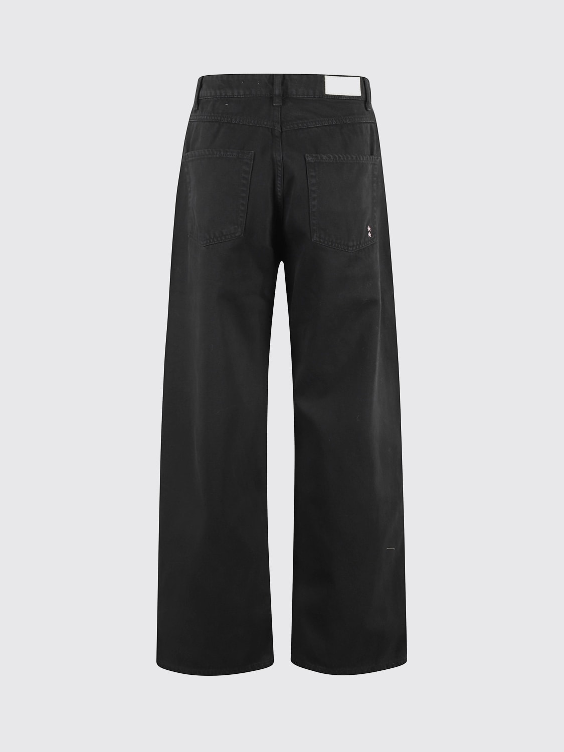 ICON DENIM LOS ANGELES JEANS: Jeans Icon Denim Los Angeles in denim distressed , Nero - Img 2