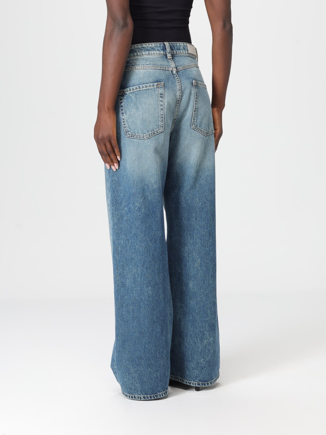 ICON DENIM LOS ANGELES JEANS: Jeans Icon Denim Los Angeles in denim distressed , Blue Navy - Img 2