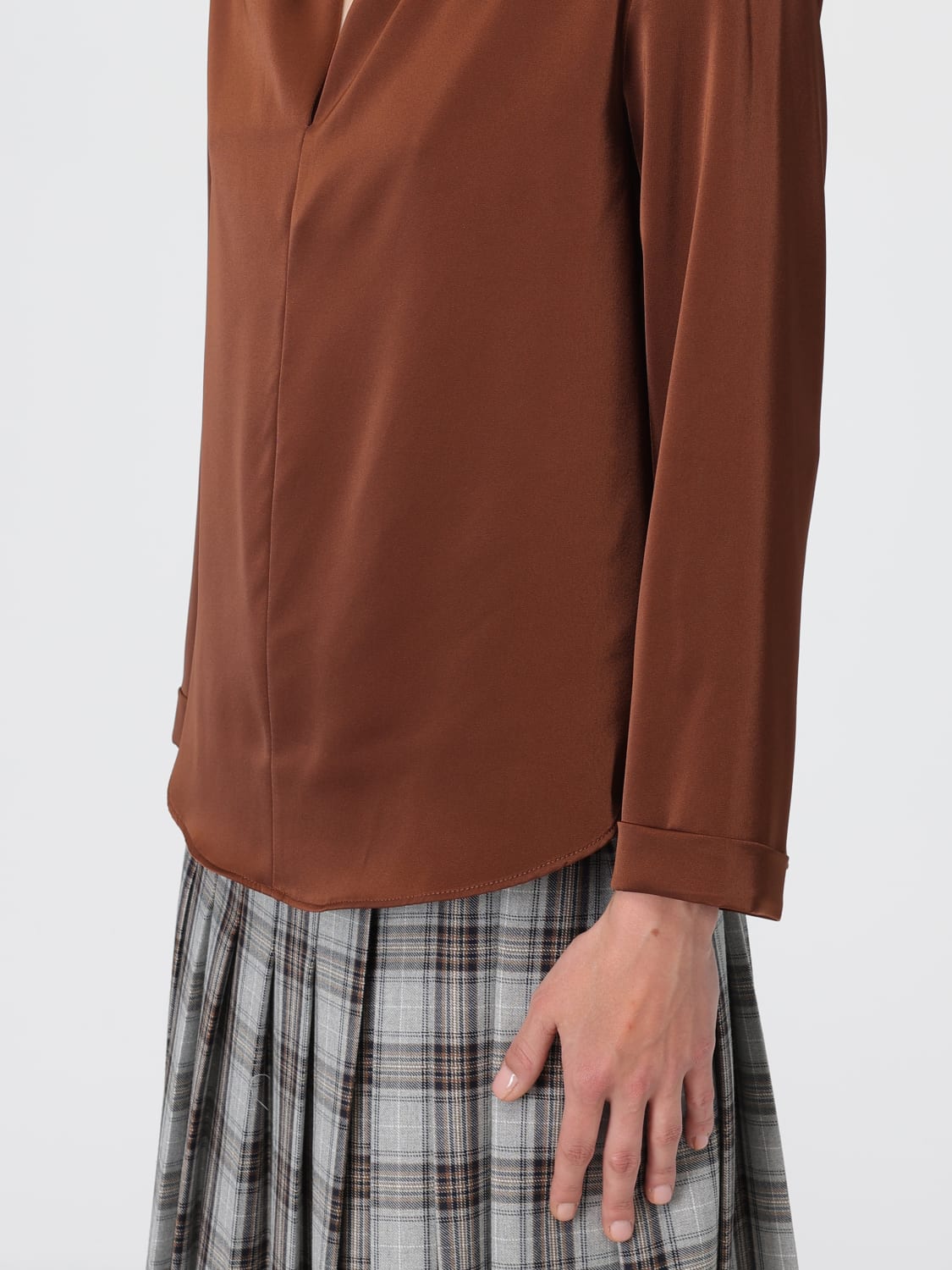 HANITA TOP: Top woman Hanita, Brown - Img 3