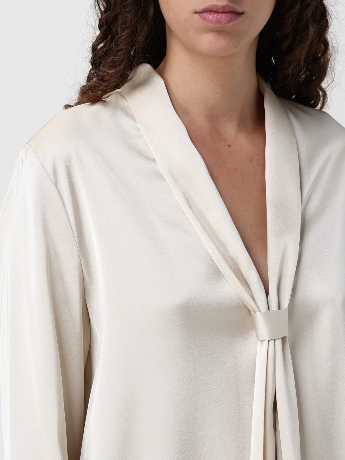 HANITA TOP: Top mujer Hanita, Crema - Img 4