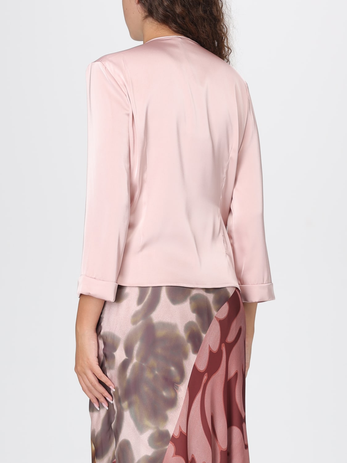 HANITA TOP: Top woman Hanita, Blush Pink - Img 2