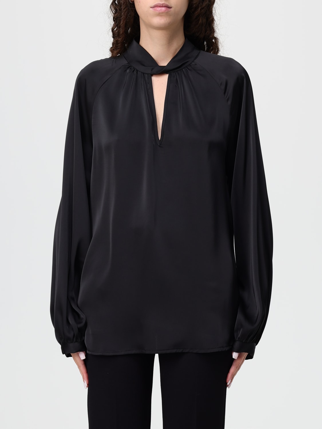 HANITA TOP: Top woman Hanita, Black - Img 1