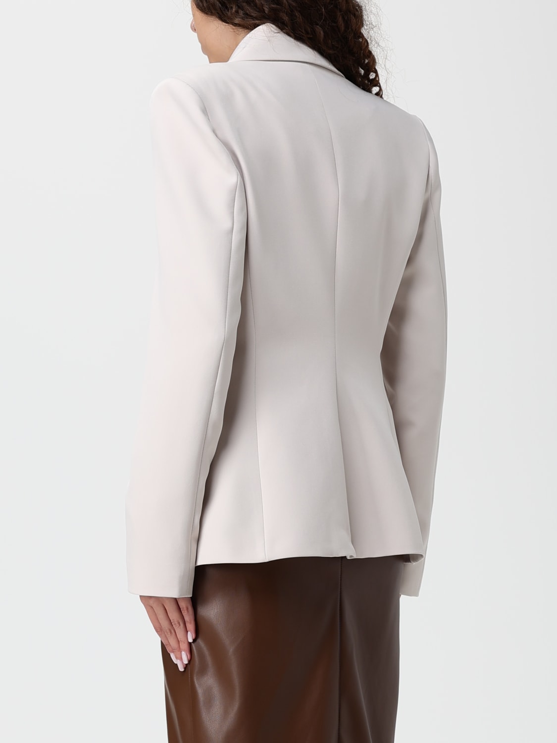 HANITA JACKET: Blazer woman Hanita, Cream - Img 3