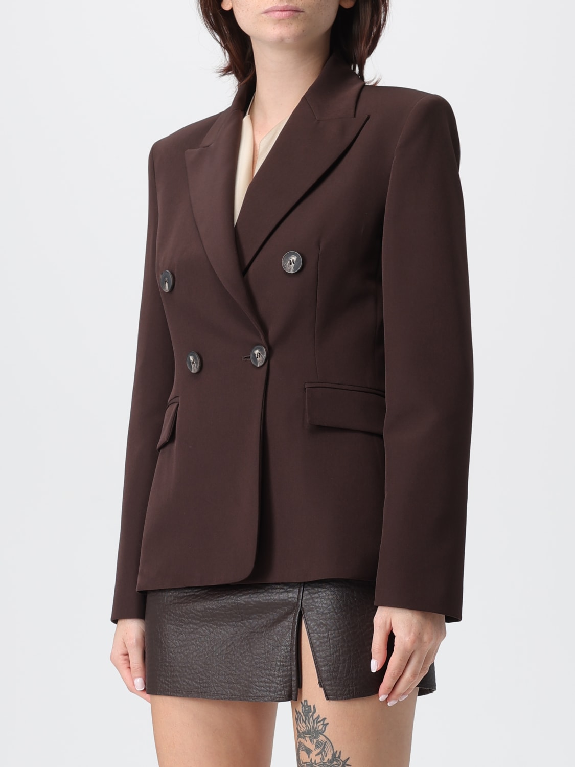 HANITA JACKET: Blazer woman Hanita, Dark - Img 4