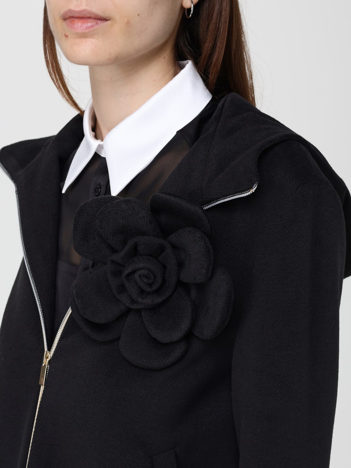 HANITA JACKET: Jacket woman Hanita, Black - Img 4