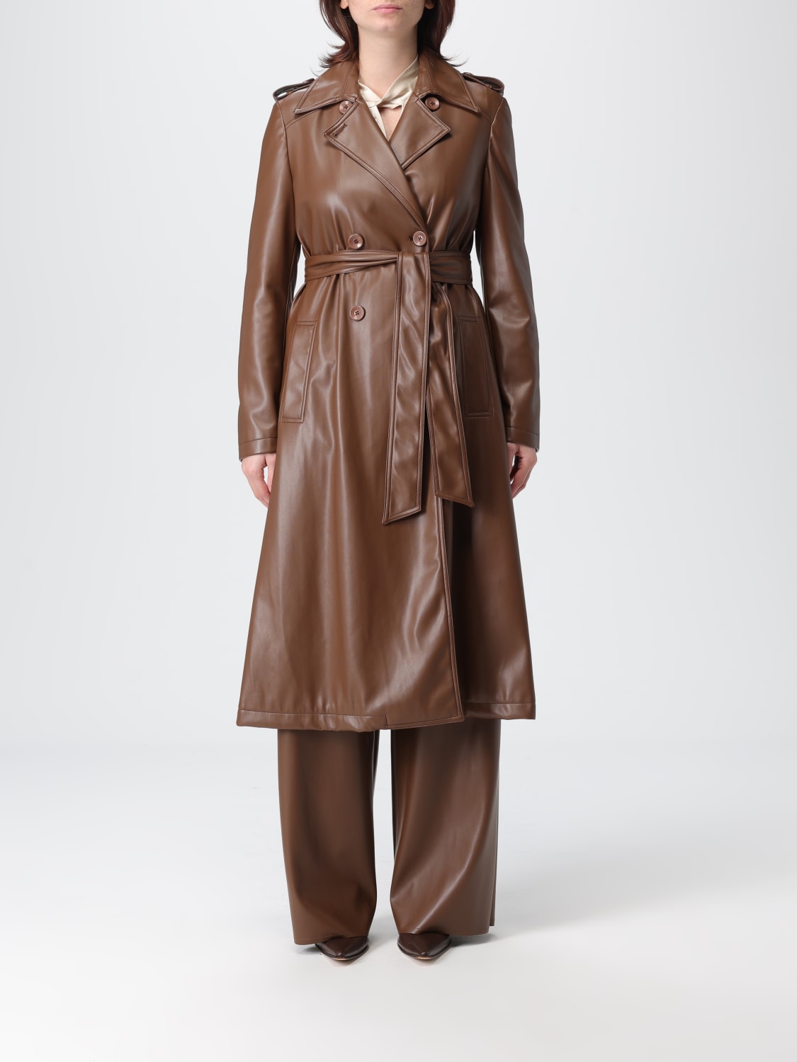 HANITA JACKET: Coat woman Hanita, Leather - Img 1
