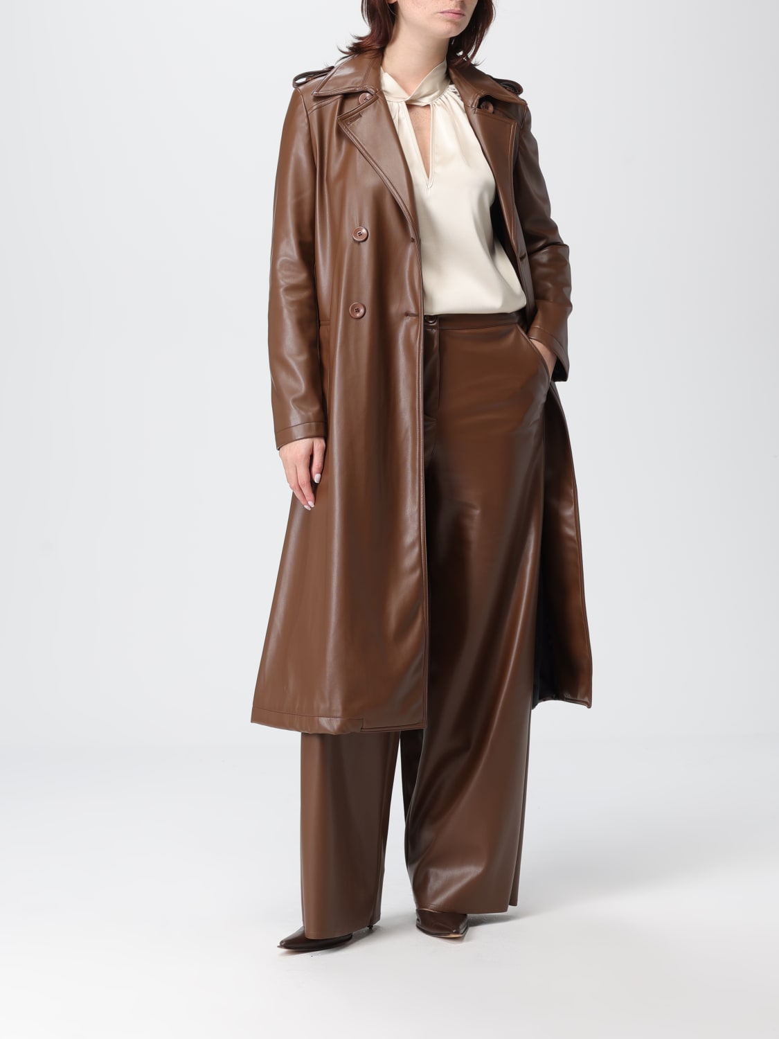 HANITA JACKET: Coat woman Hanita, Leather - Img 2