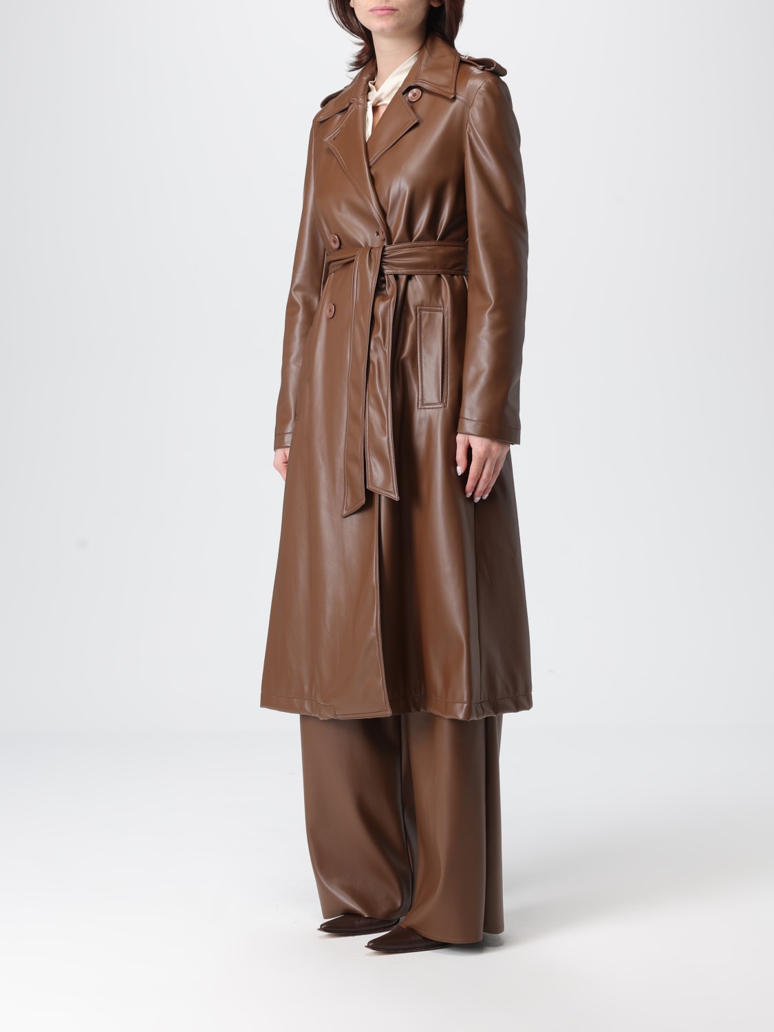 HANITA JACKET: Coat woman Hanita, Leather - Img 4