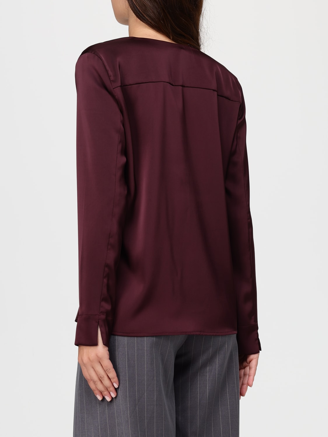HANITA TOP: Top woman Hanita, Burgundy - Img 2