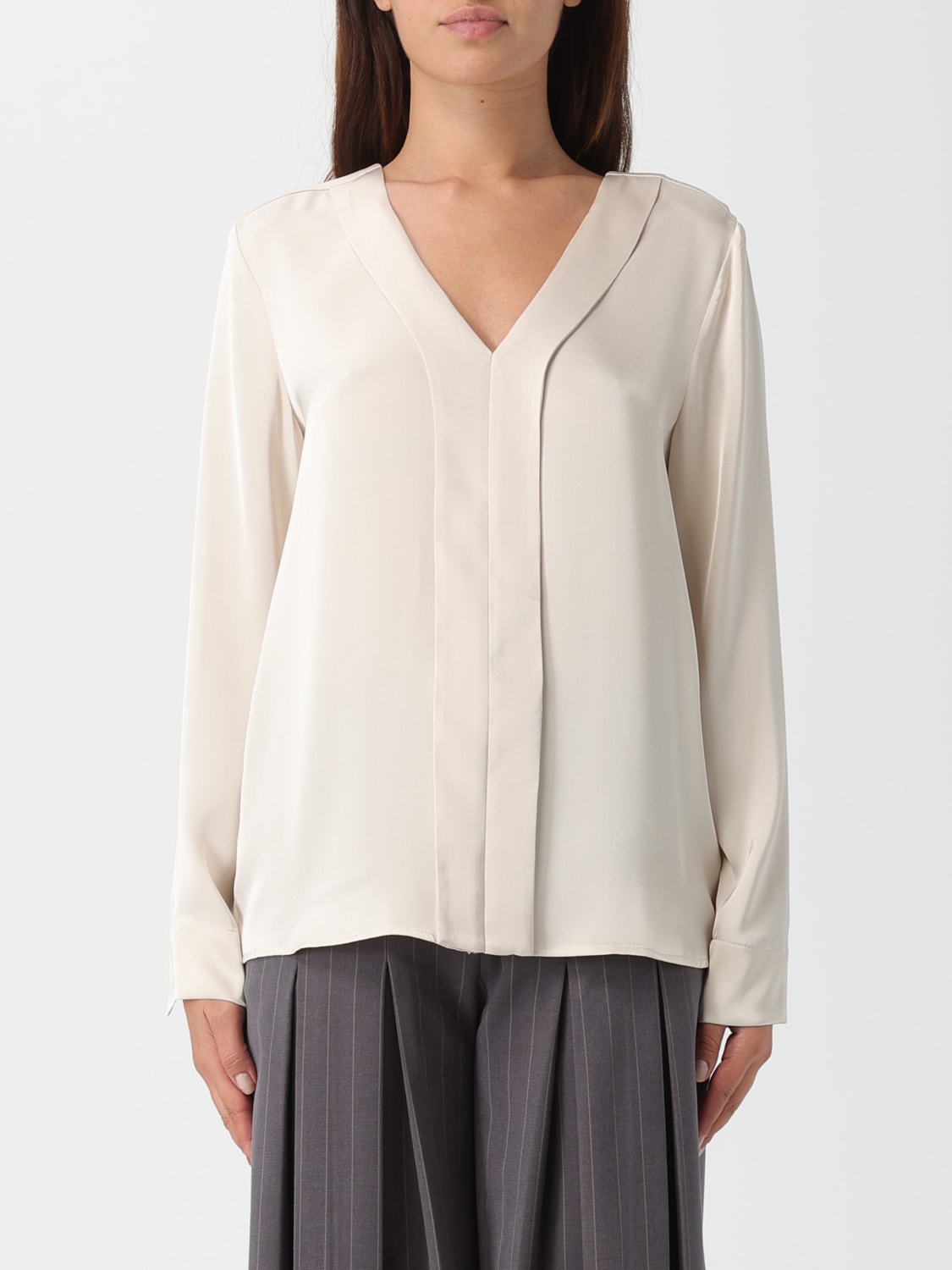 HANITA TOP: Top woman Hanita, Cream - Img 1