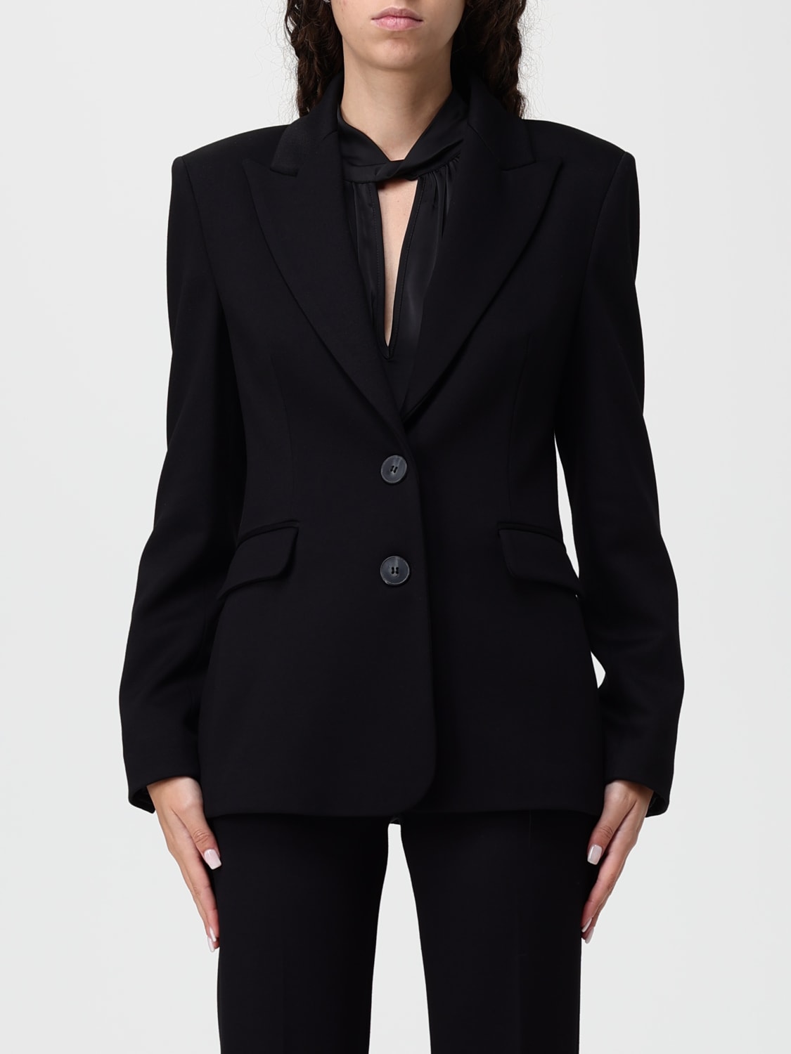 HANITA JACKET: Blazer woman Hanita, Black - Img 1