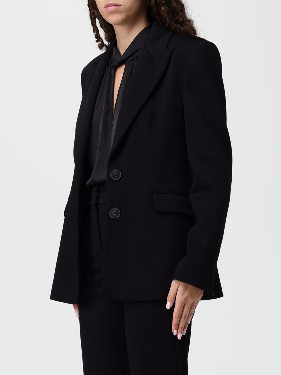 HANITA JACKET: Blazer woman Hanita, Black - Img 4