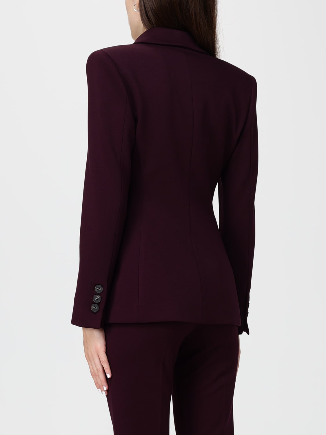 HANITA JACKET: Blazer woman Hanita, Wine - Img 3