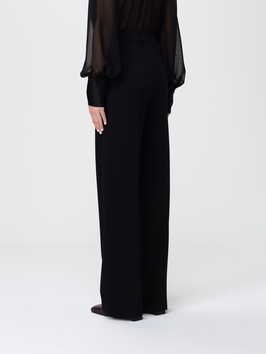 HANITA PANTS: Pants woman Hanita, Black - Img 3