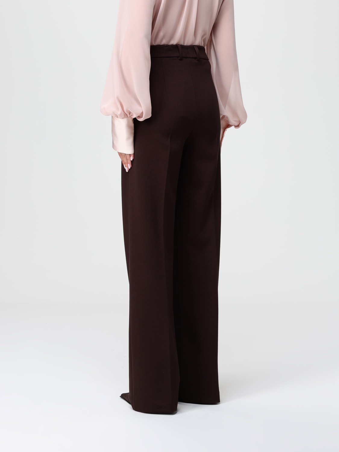 HANITA PANTALONES: Pantalón mujer Hanita, Marrón Oscuro - Img 3