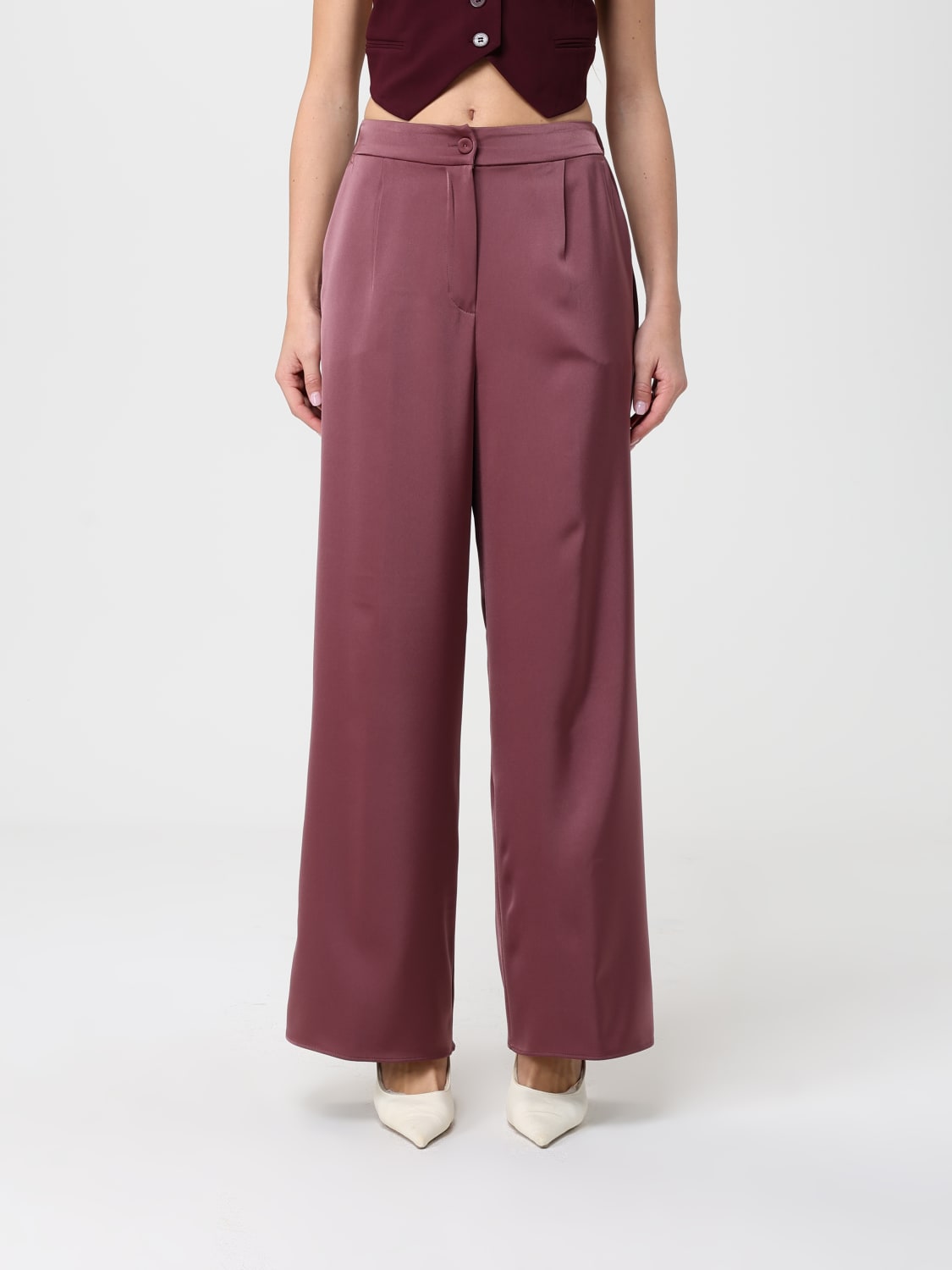 HANITA PANTS: Pants woman Hanita, Pink - Img 1