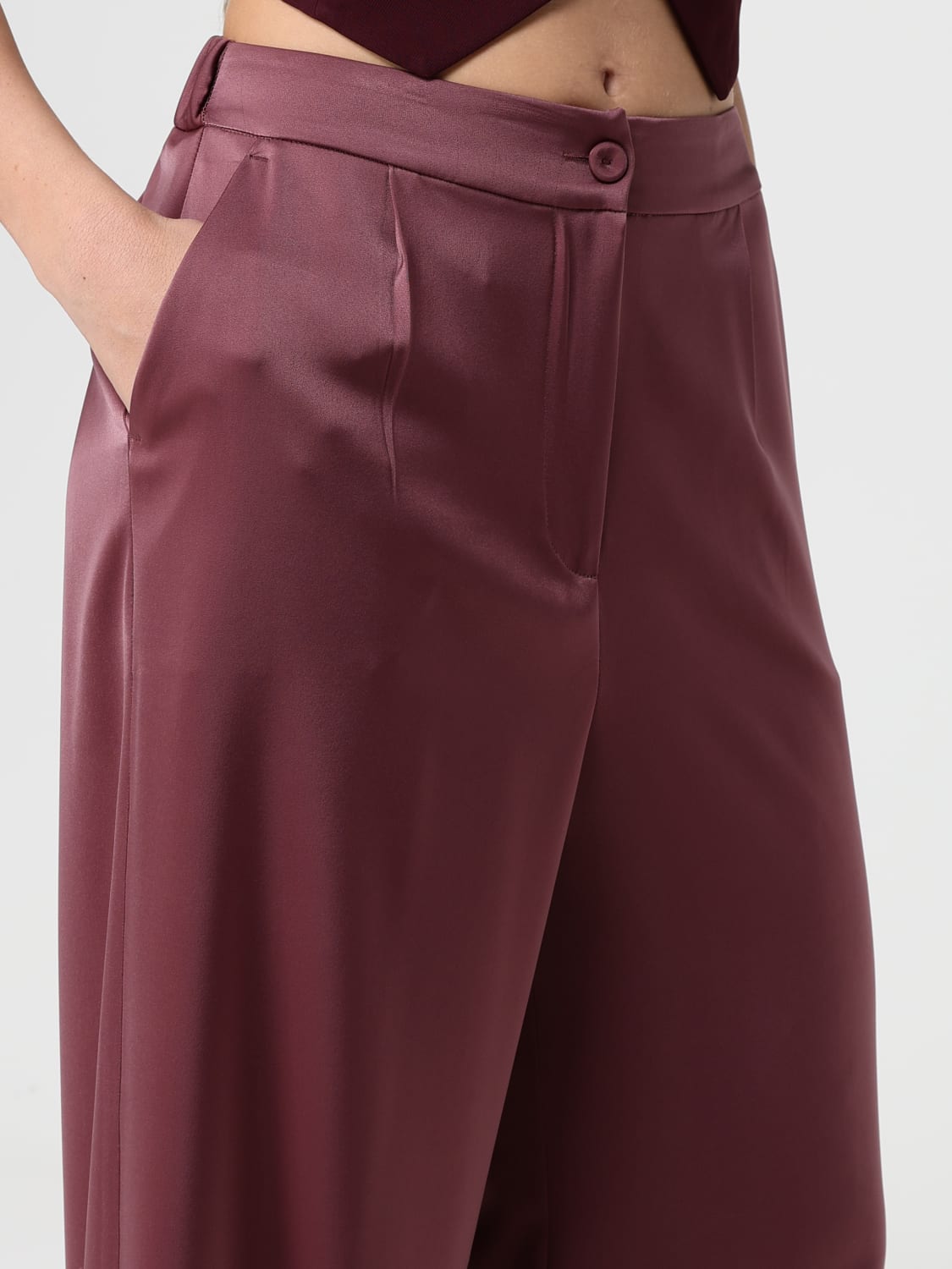 HANITA PANTS: Pants woman Hanita, Pink - Img 3