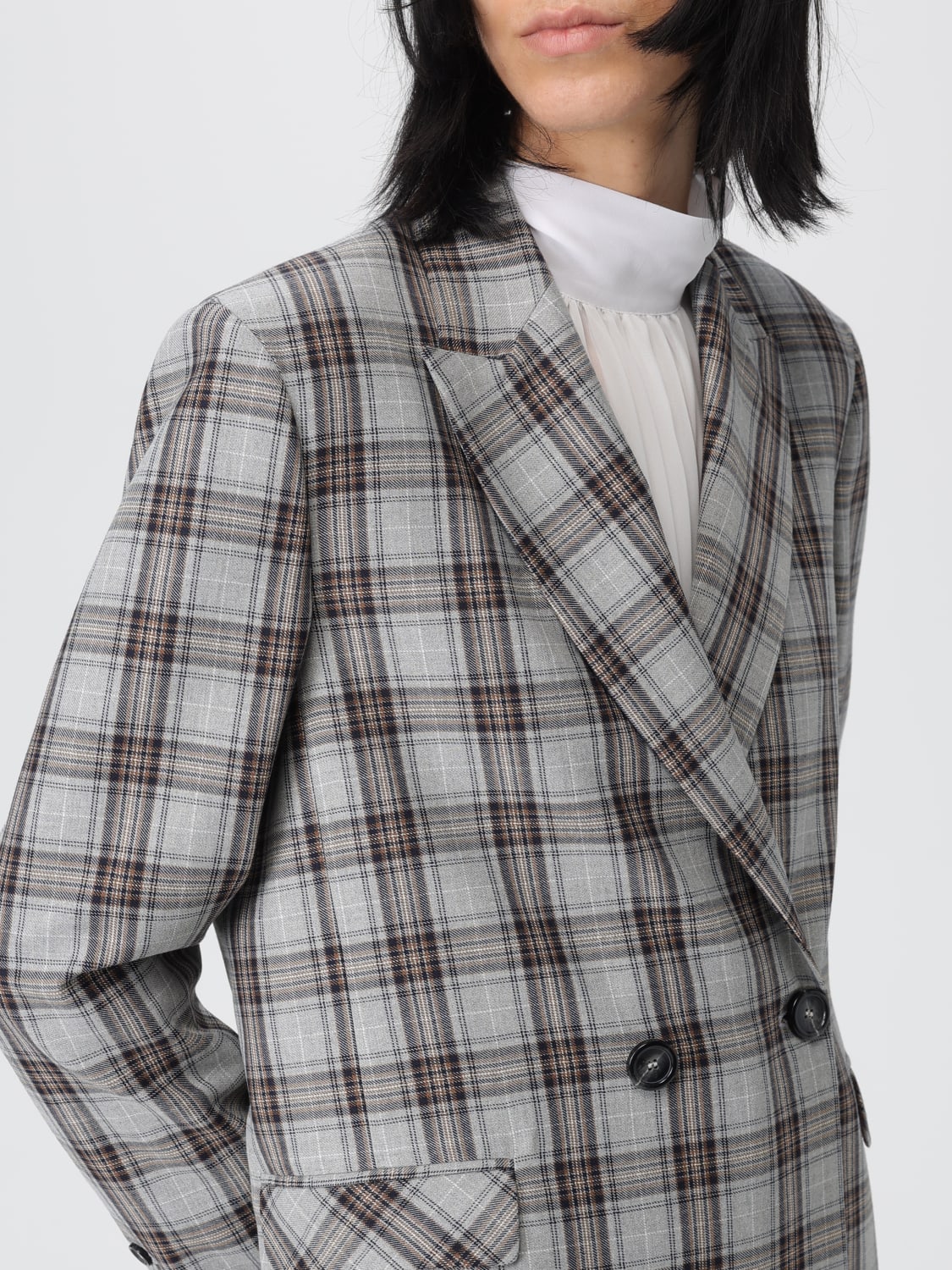 HANITA JACKET: Blazer woman Hanita, Grey - Img 4