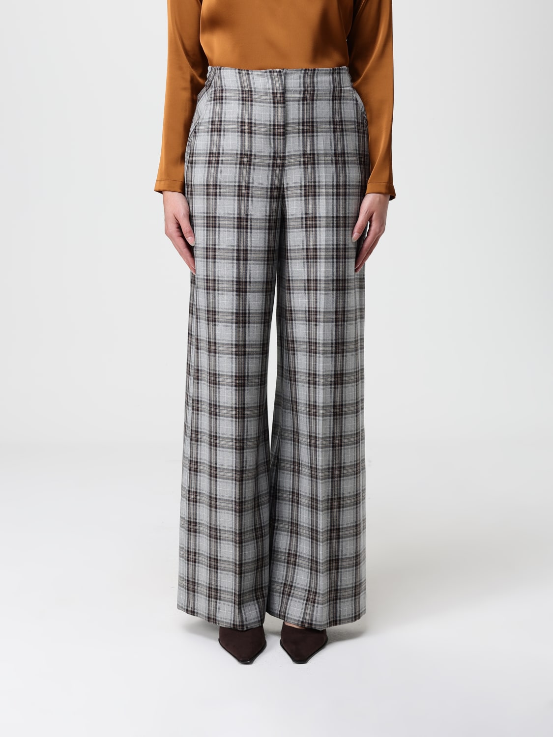 HANITA PANTS: Pants woman Hanita, Grey - Img 1