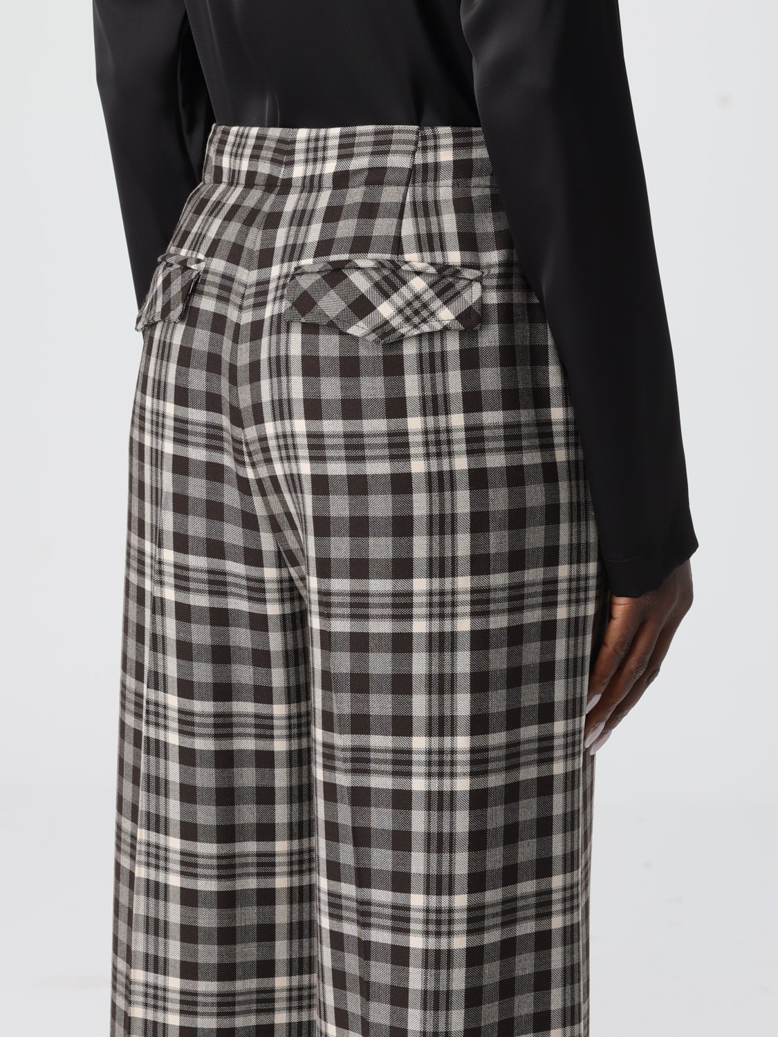 HANITA PANTS: Pants woman Hanita, Dark - Img 3