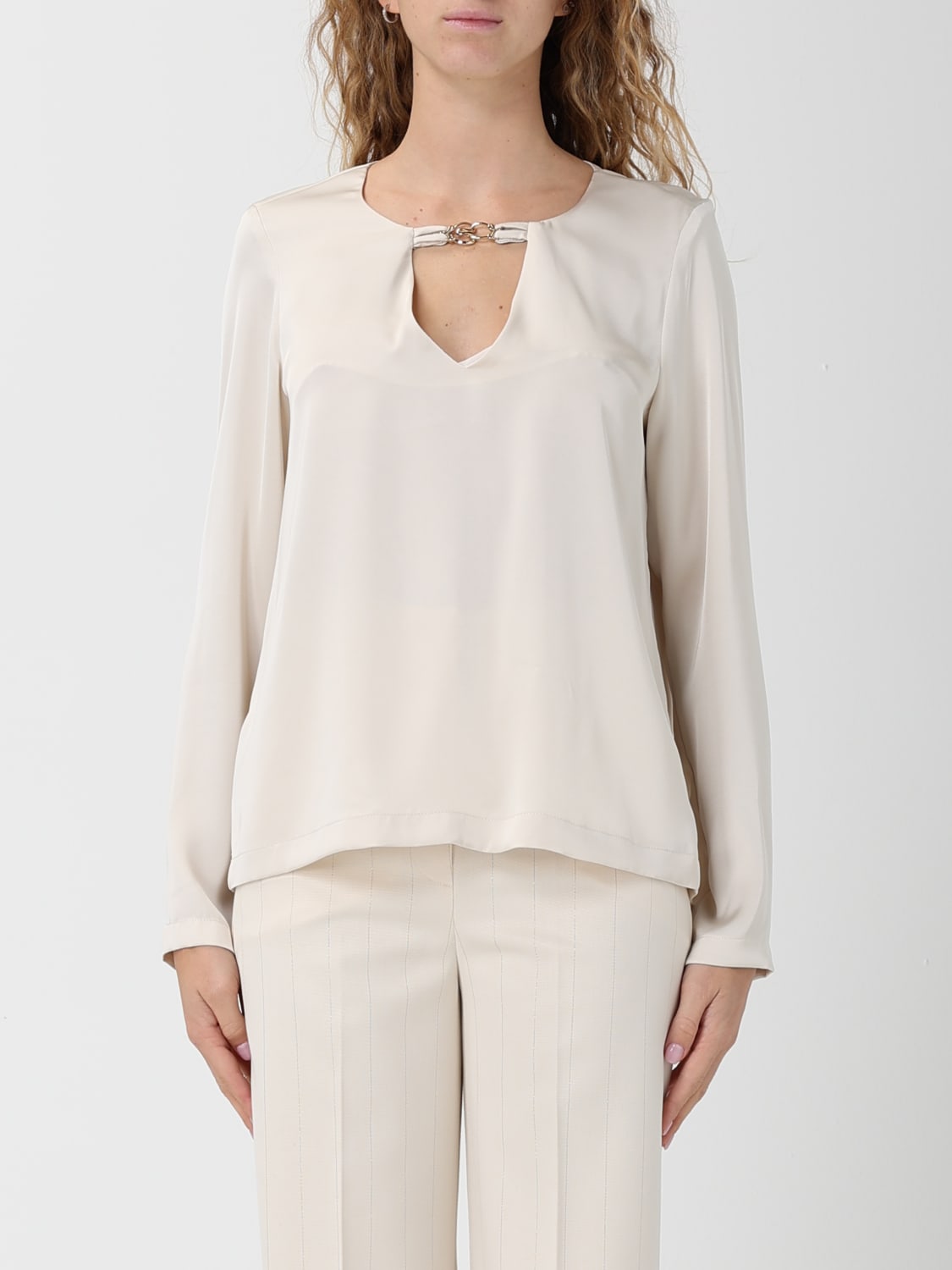 HANITA TOP: Top woman Hanita, Cream - Img 1