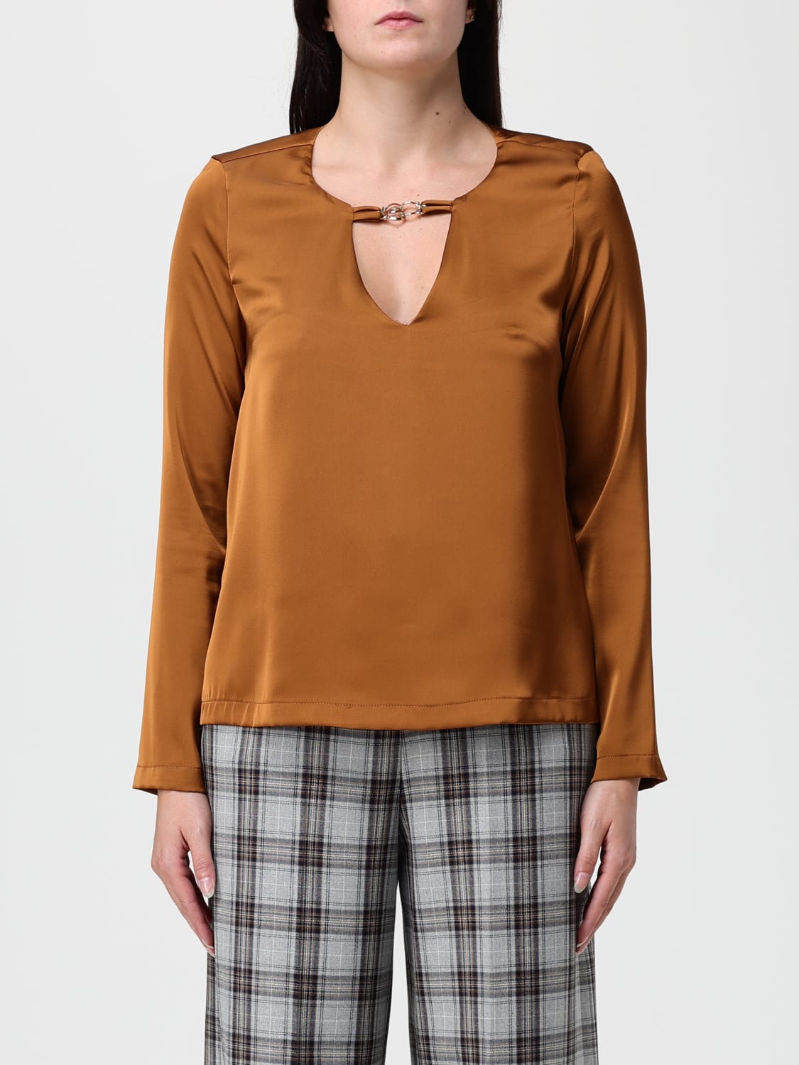 HANITA TOP: Top woman Hanita, Leather - Img 1