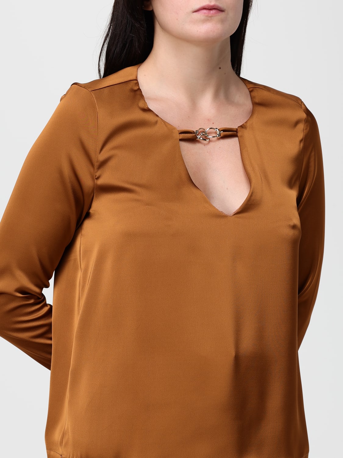 HANITA TOP: Top woman Hanita, Leather - Img 3