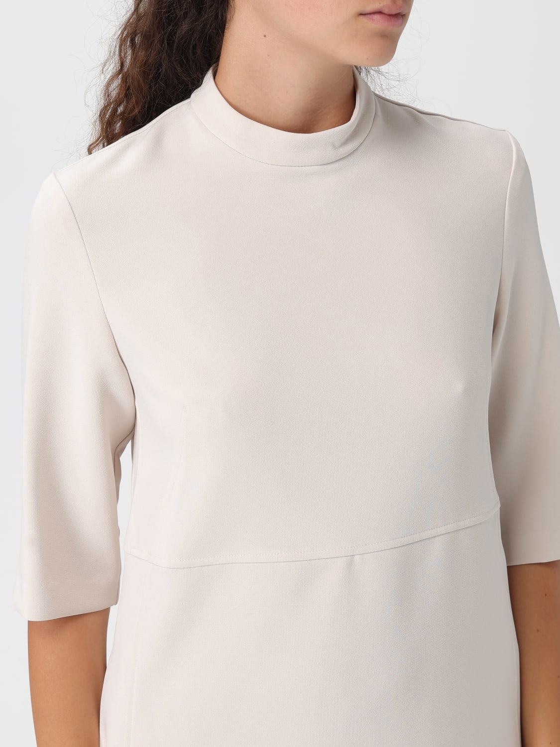 HANITA DRESS: Dress woman Hanita, Cream - Img 3