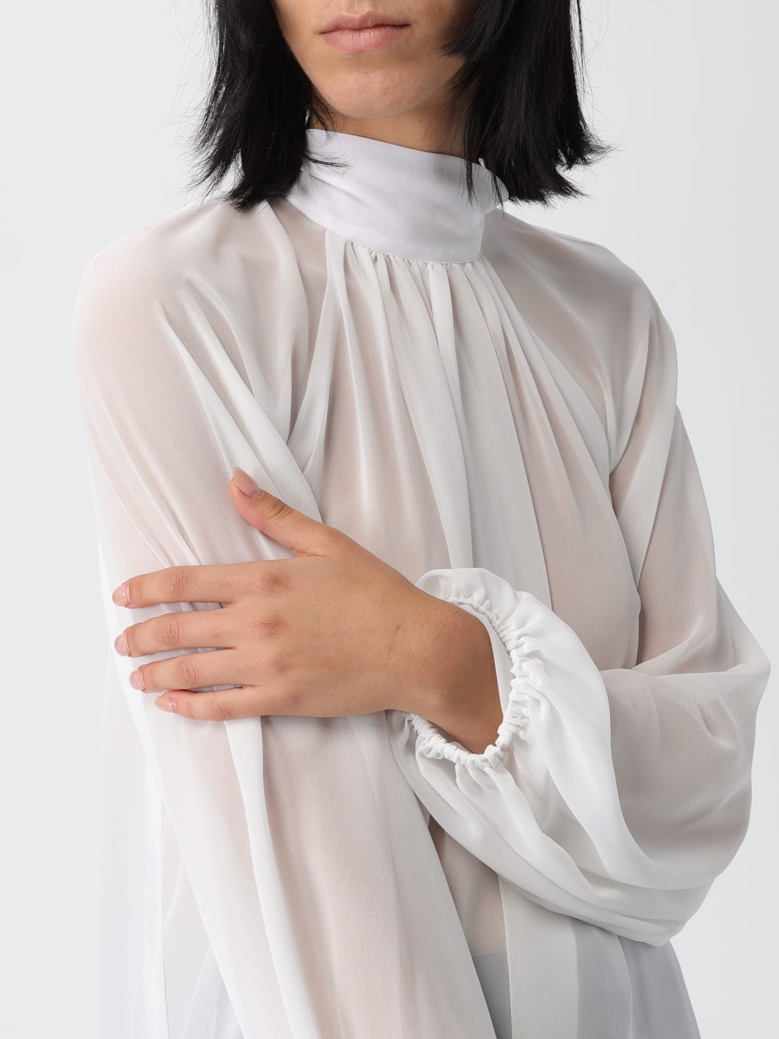 HANITA TOP: Top woman Hanita, Cream - Img 3