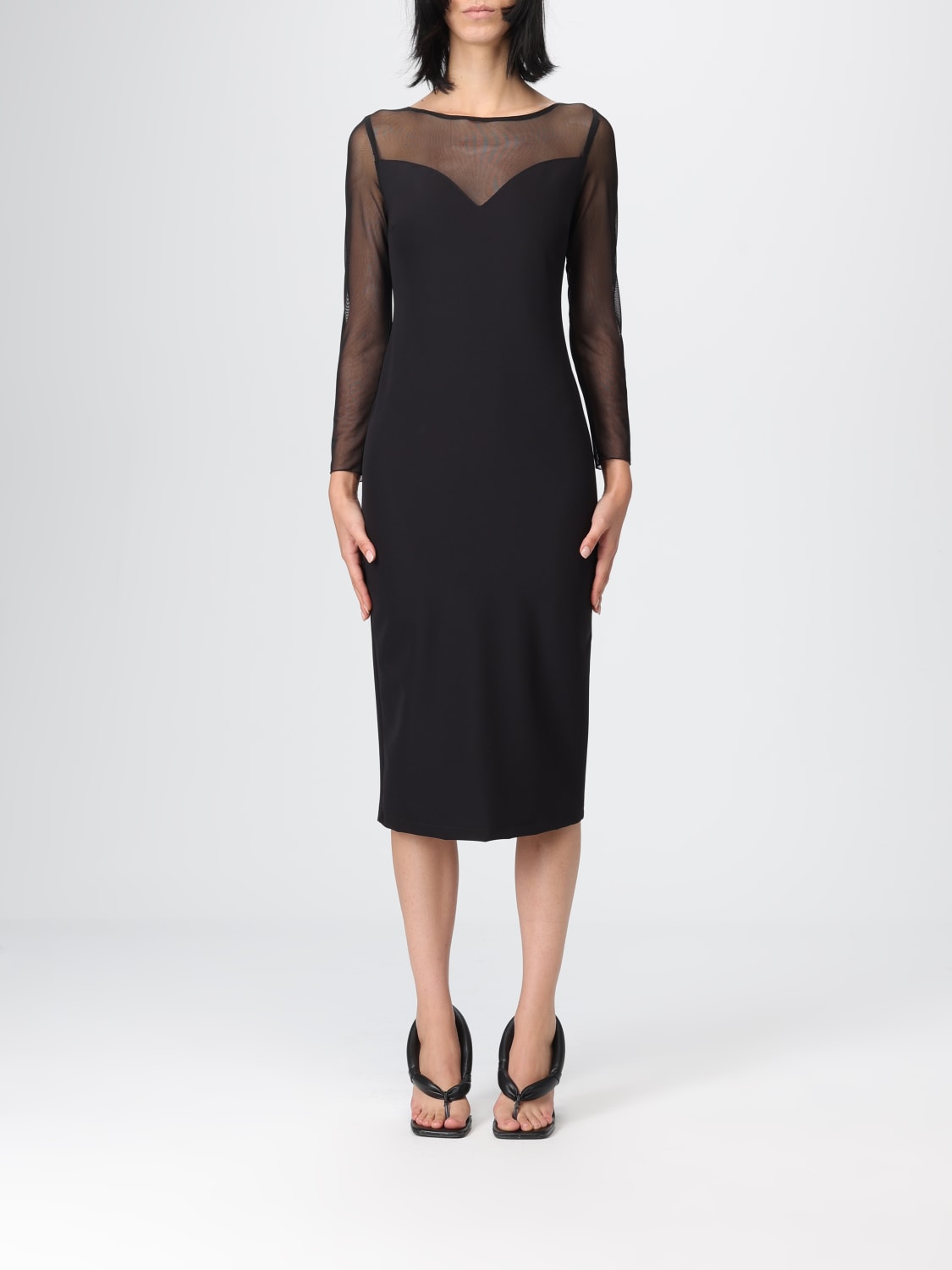 HANITA DRESS: Dress woman Hanita, Black - Img 1