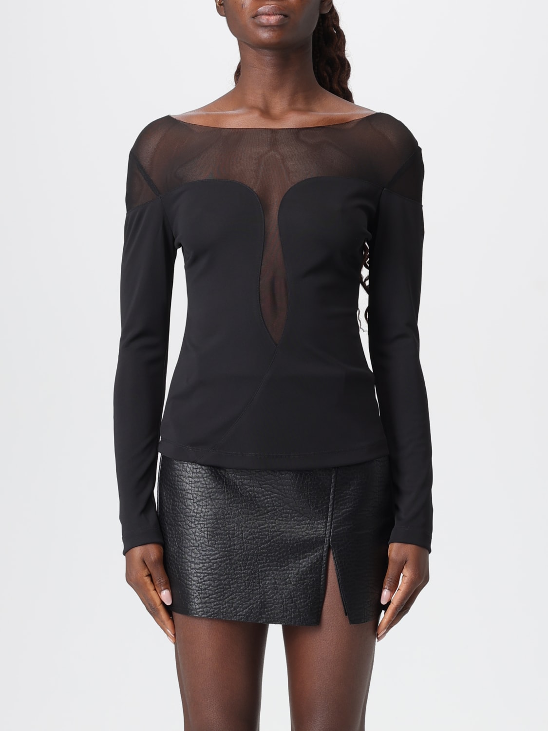 HANITA TOP: Top woman Hanita, Black - Img 1