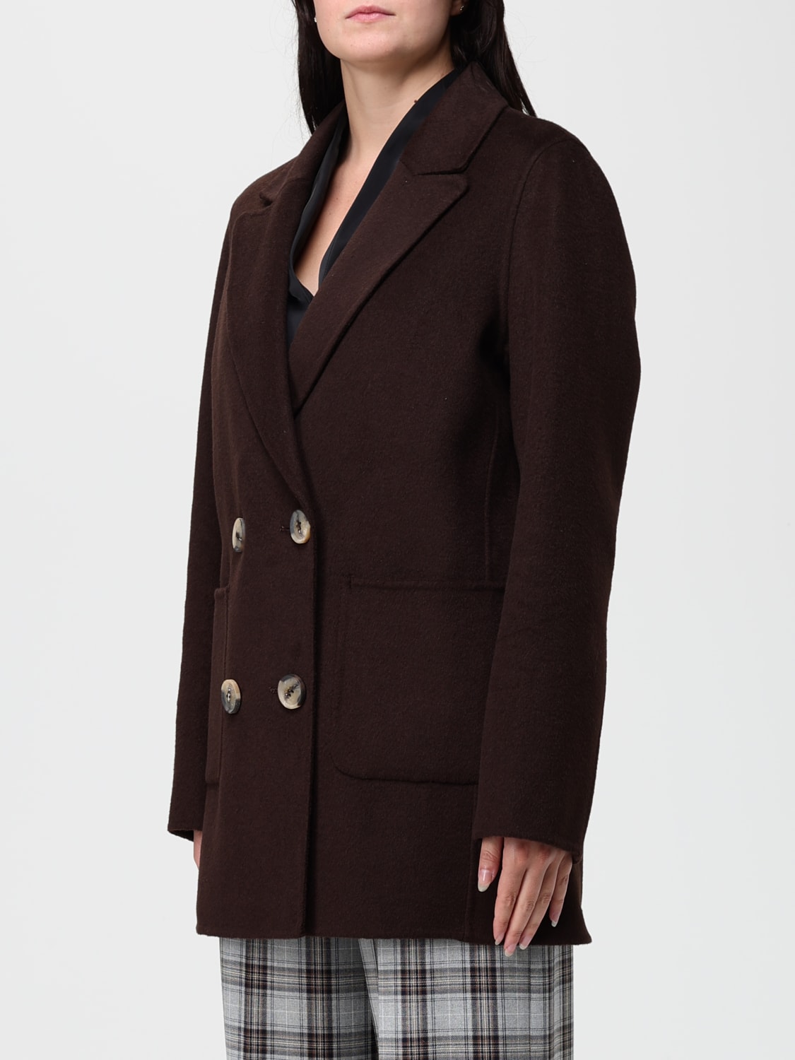 HANITA COAT: Coat woman Hanita, Dark - Img 3