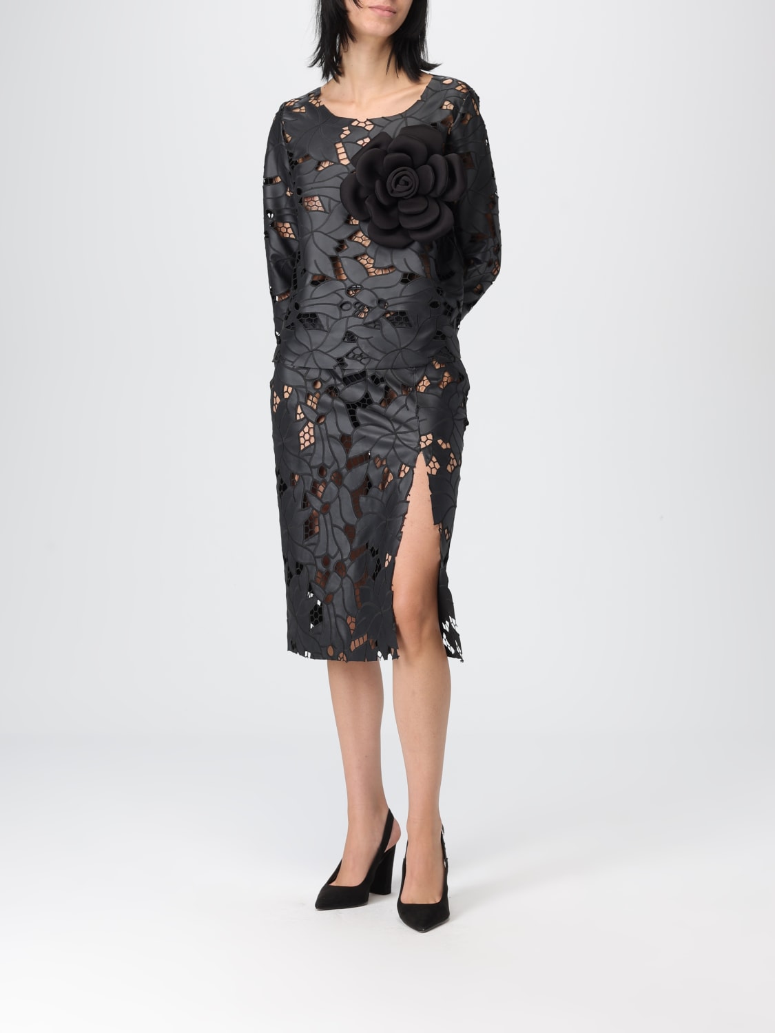 HANITA TOP: Top woman Hanita, Black - Img 2